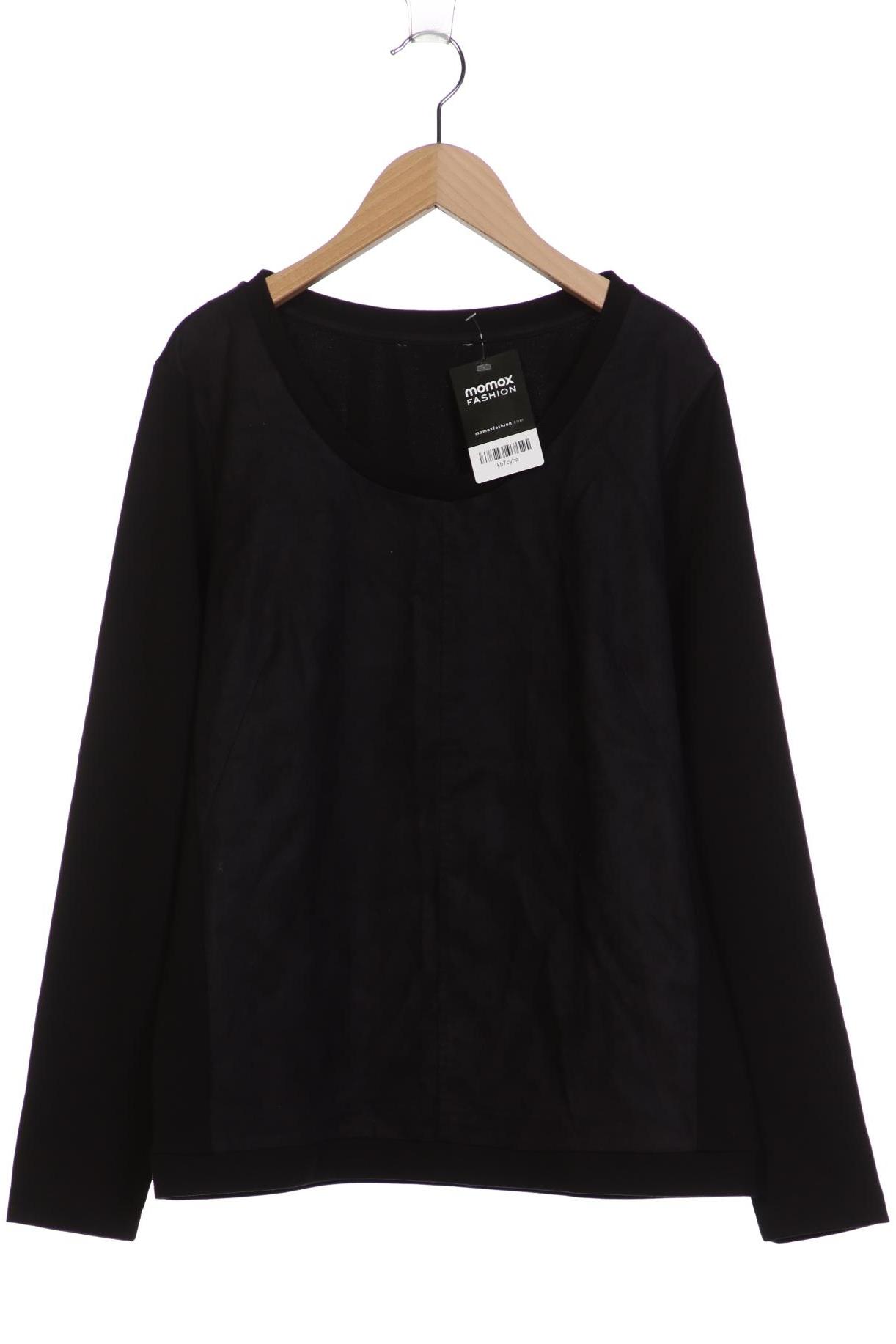 

sandwich_ Damen Langarmshirt, schwarz, Gr. 44