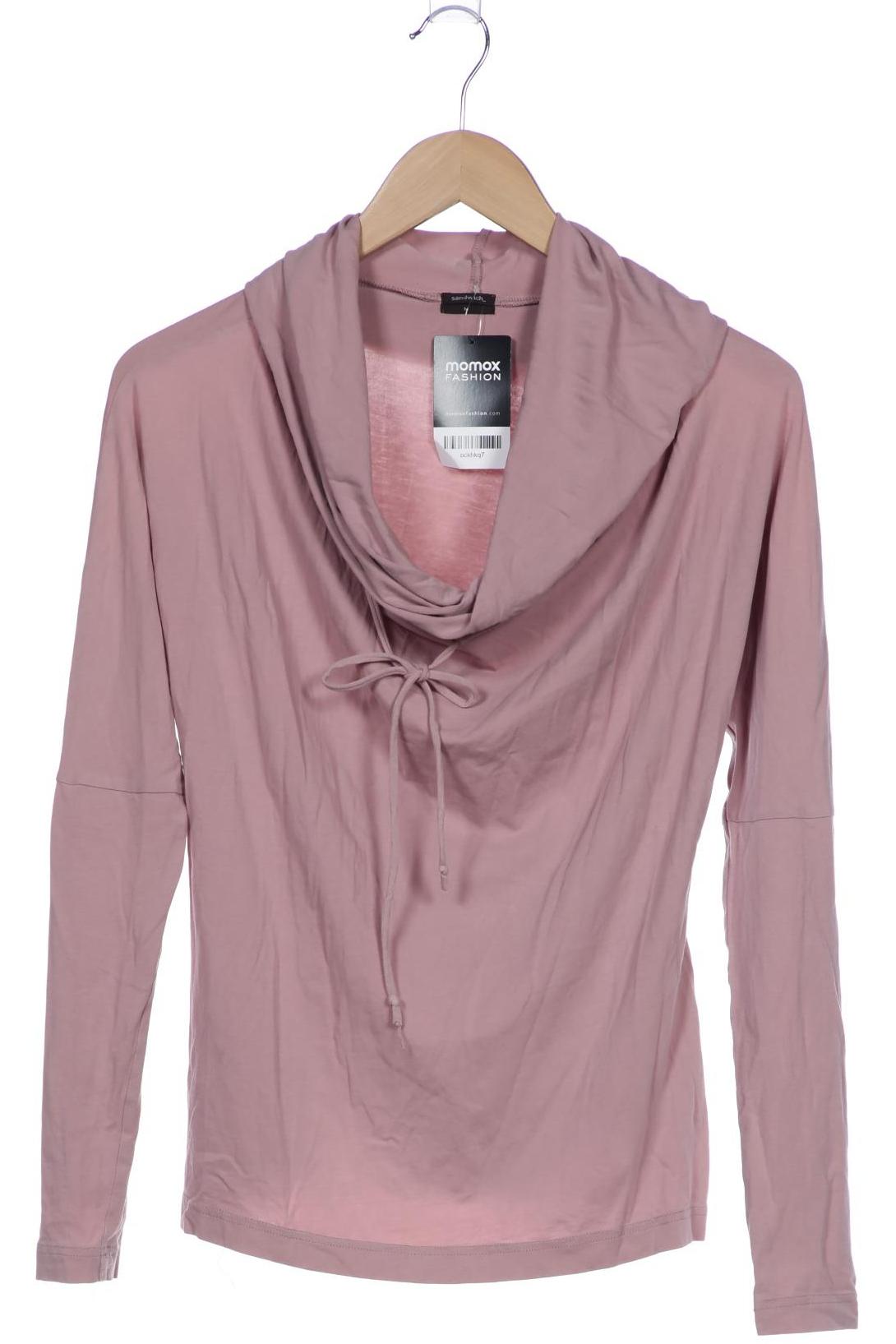 

sandwich_ Damen Langarmshirt, pink, Gr. 38