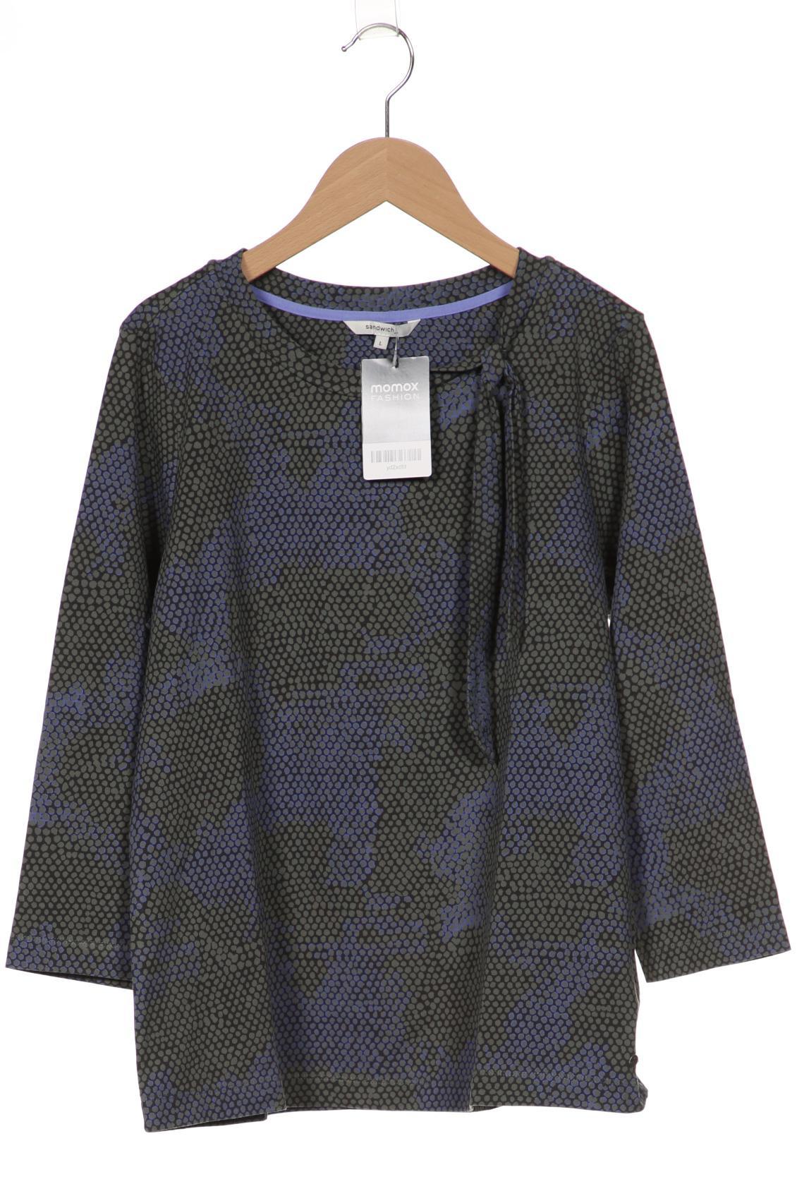 

sandwich_ Damen Langarmshirt, türkis