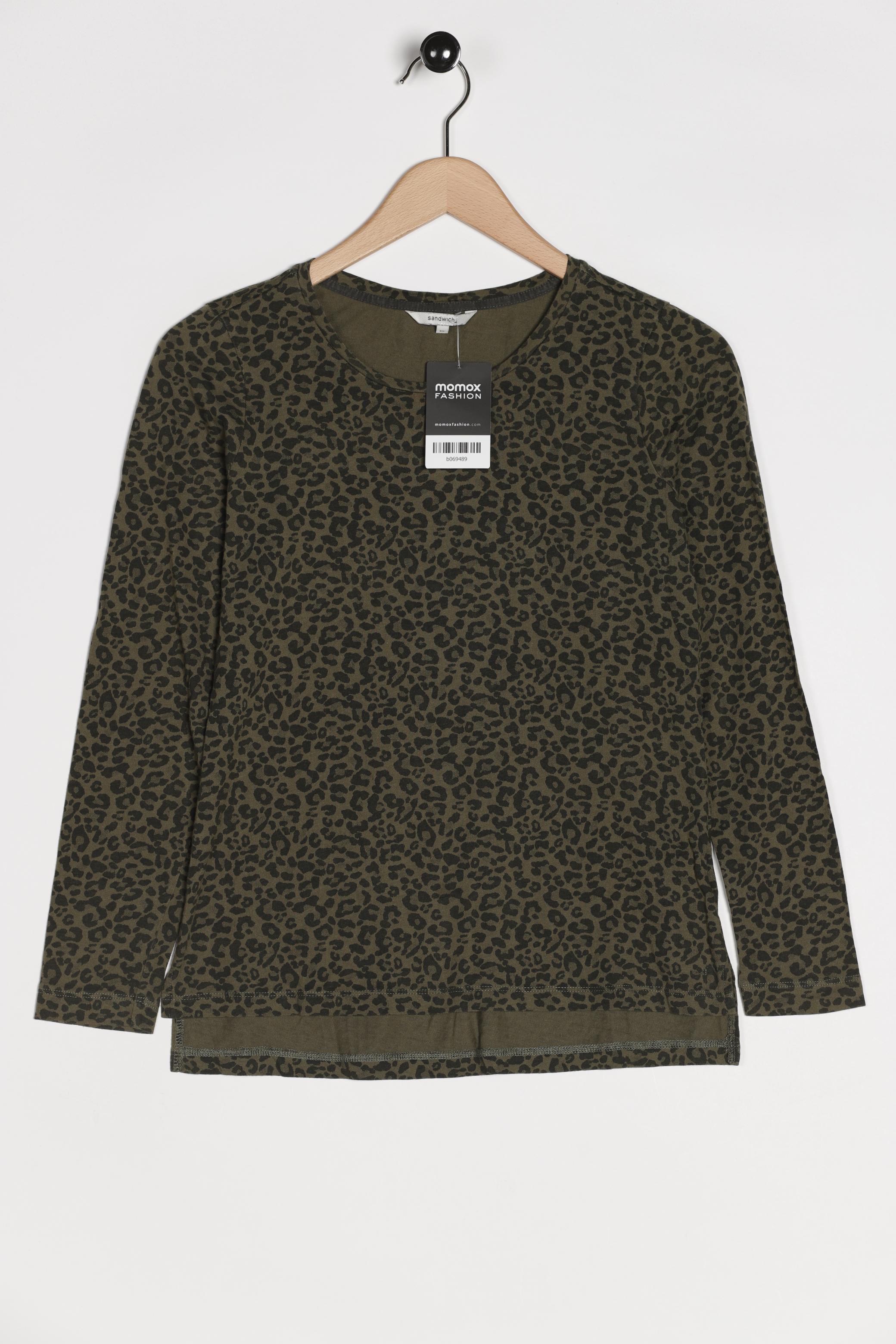 

sandwich_ Damen Langarmshirt, grün