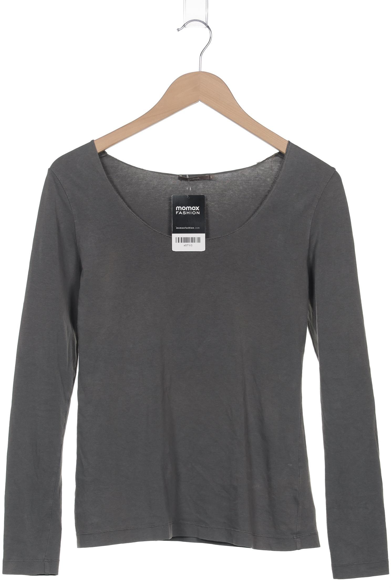 

sandwich_ Damen Langarmshirt, grün, Gr. 38