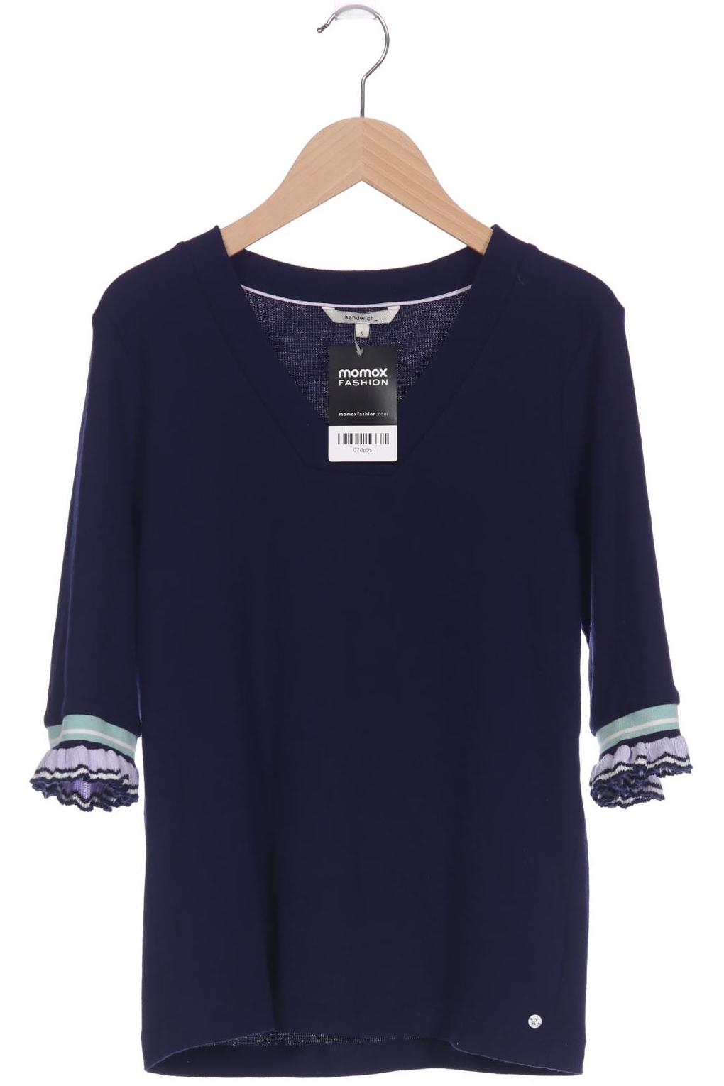 Thumbnail - sandwich_ Damen Pullover, marineblau, Gr. 36