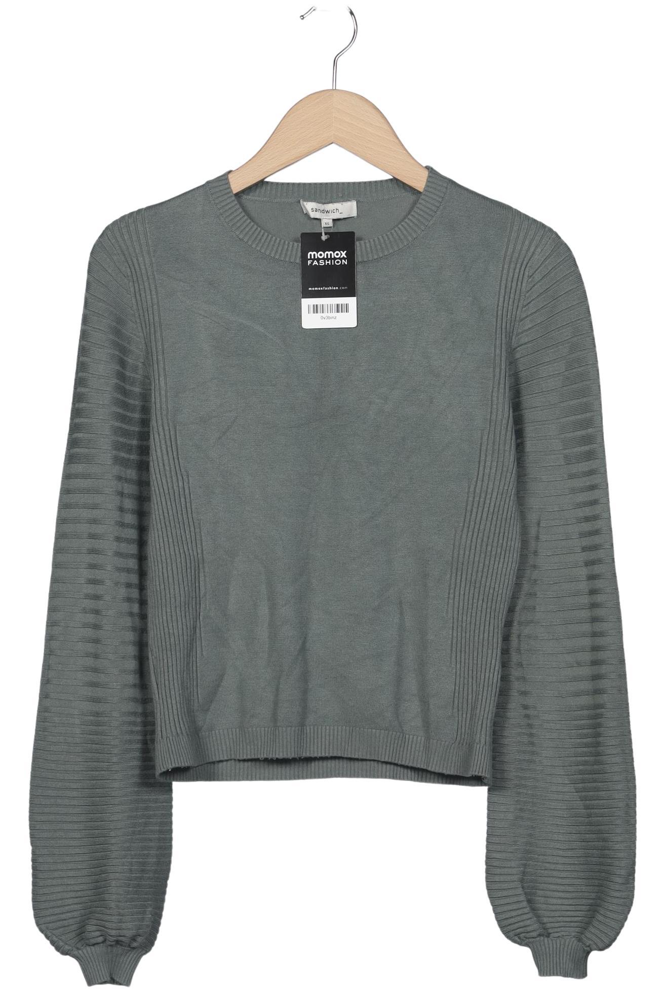 

sandwich_ Damen Pullover, grün, Gr. 34