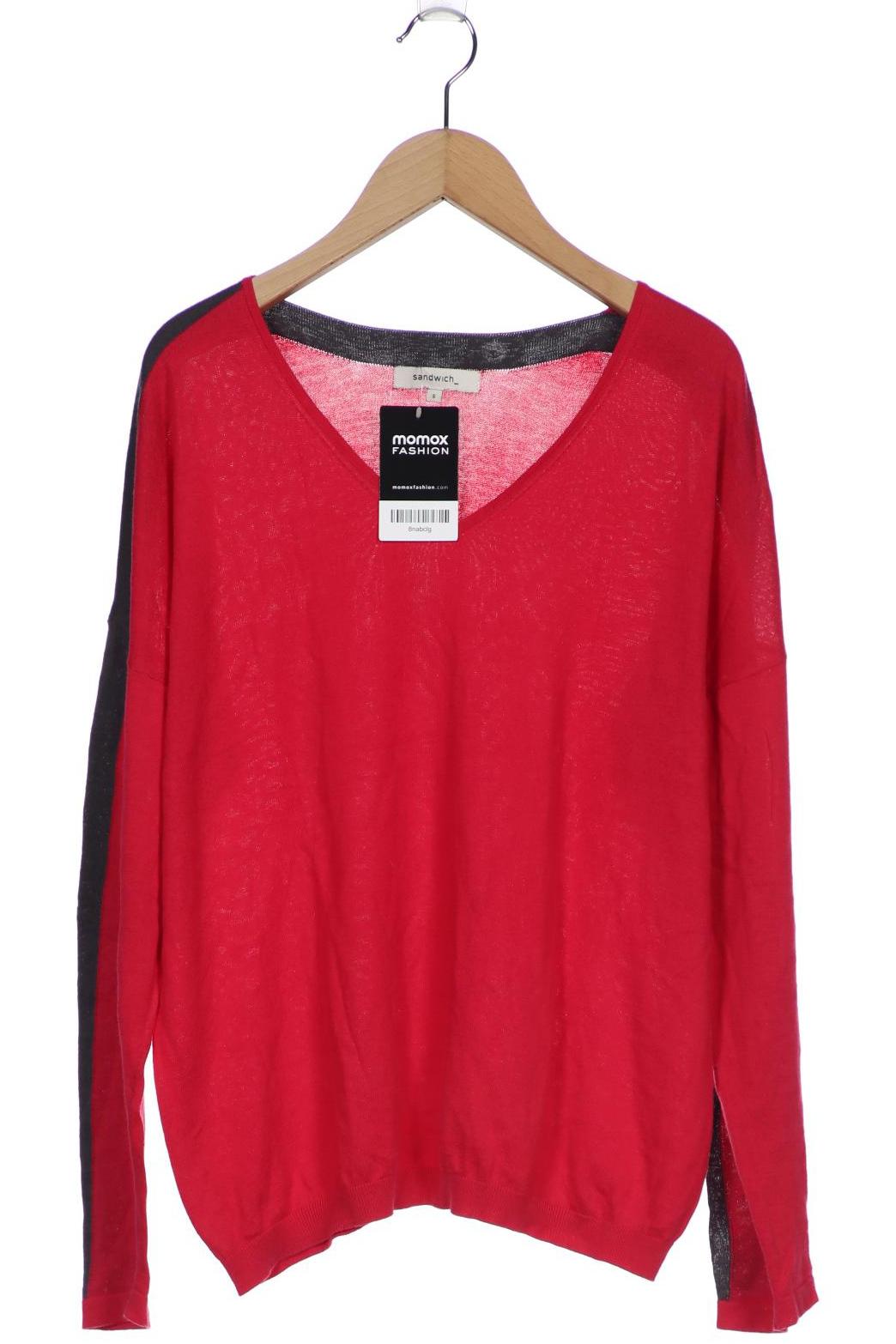 

sandwich_ Damen Pullover, rot, Gr. 36