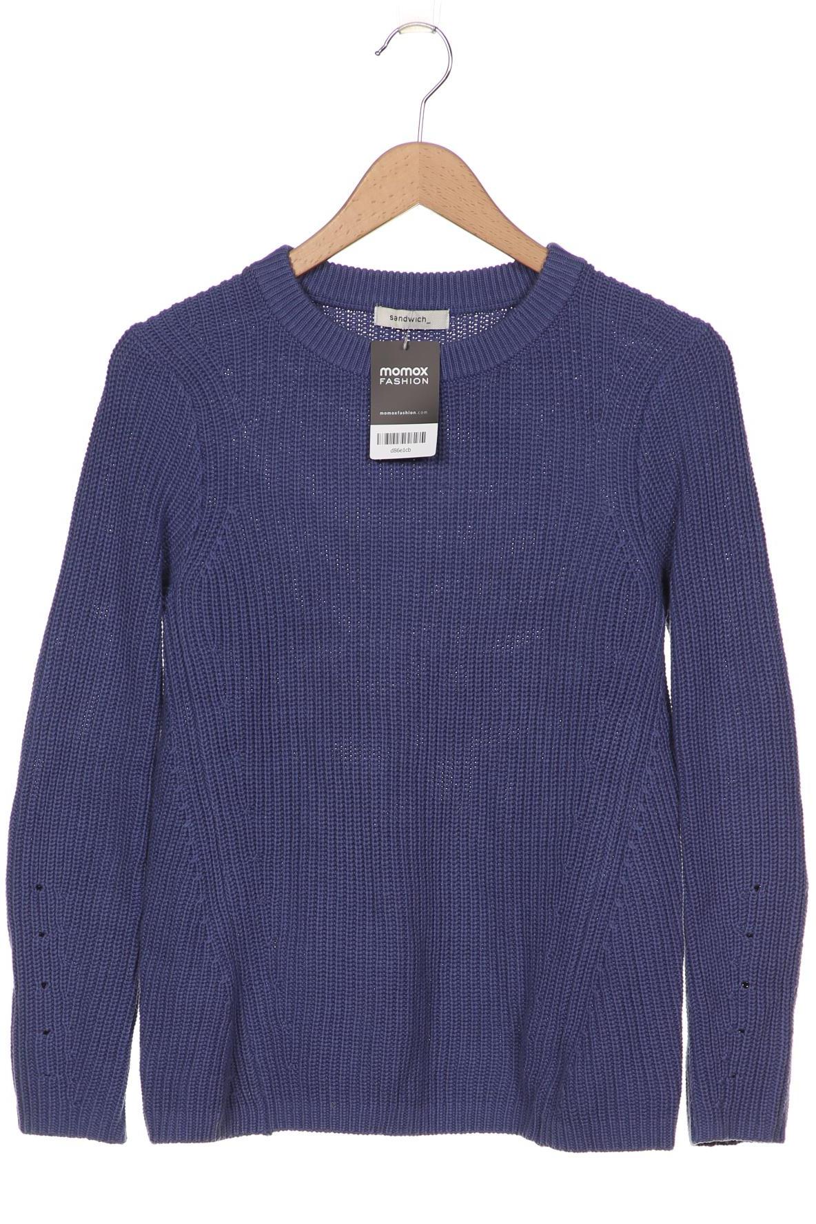 

sandwich_ Damen Pullover, blau, Gr. 36