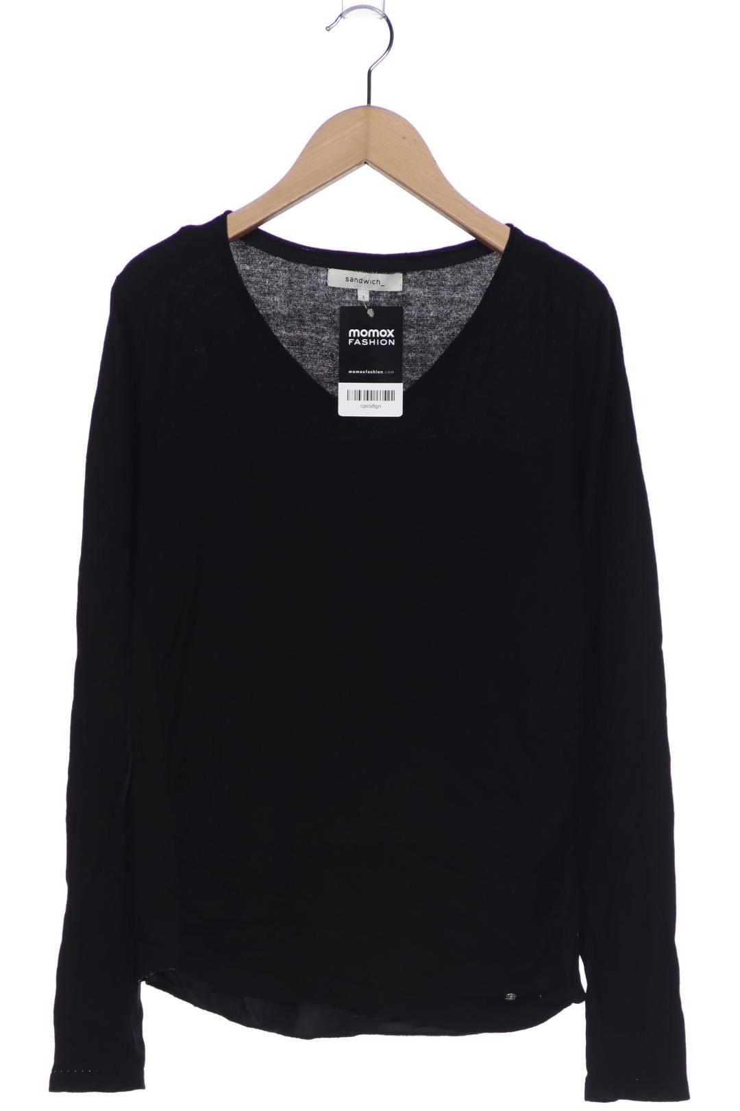 

sandwich_ Damen Pullover, schwarz, Gr. 36