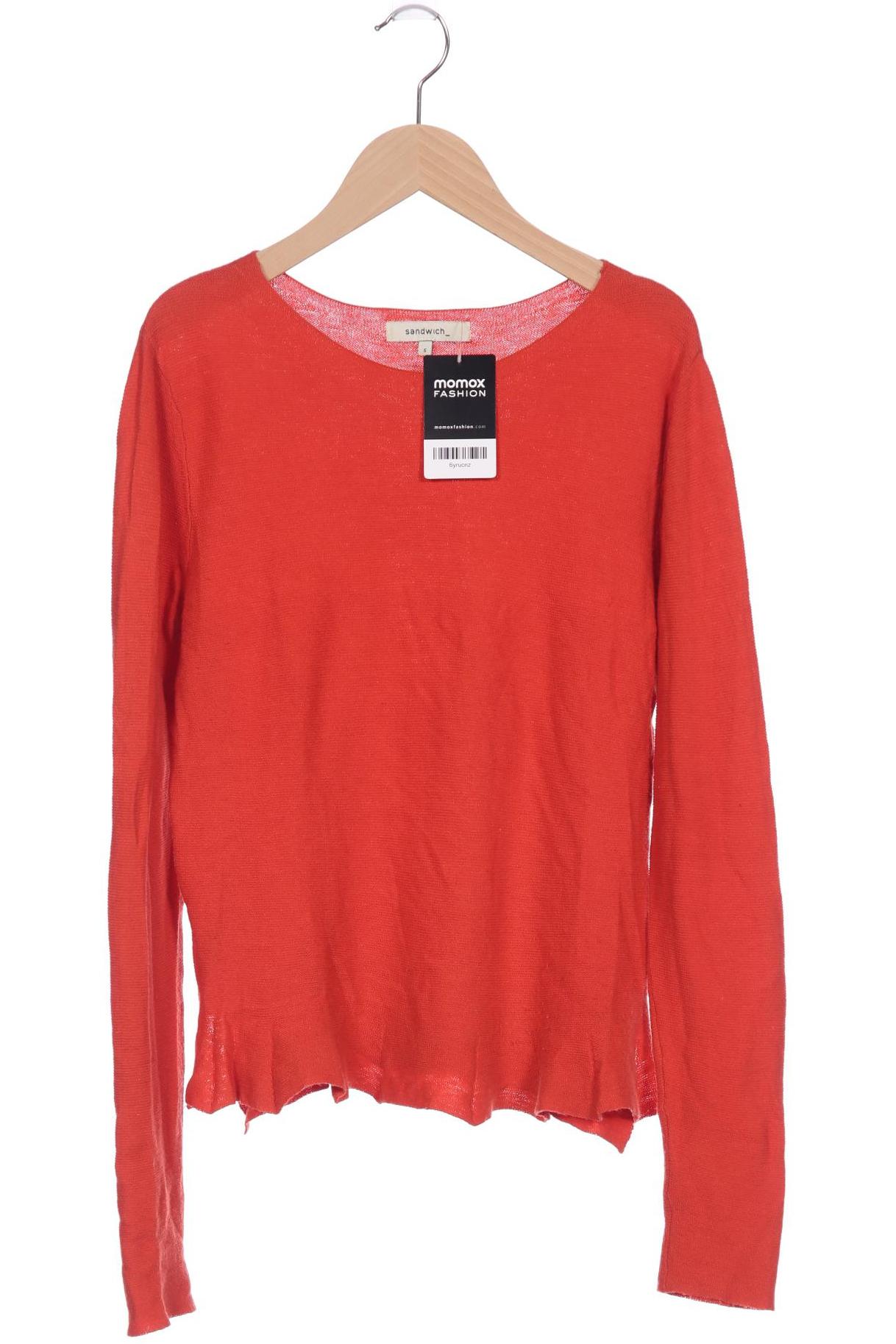

sandwich_ Damen Pullover, rot, Gr. 36