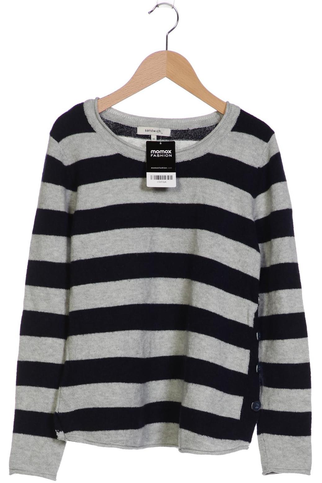 

sandwich_ Damen Pullover, grau, Gr. 34