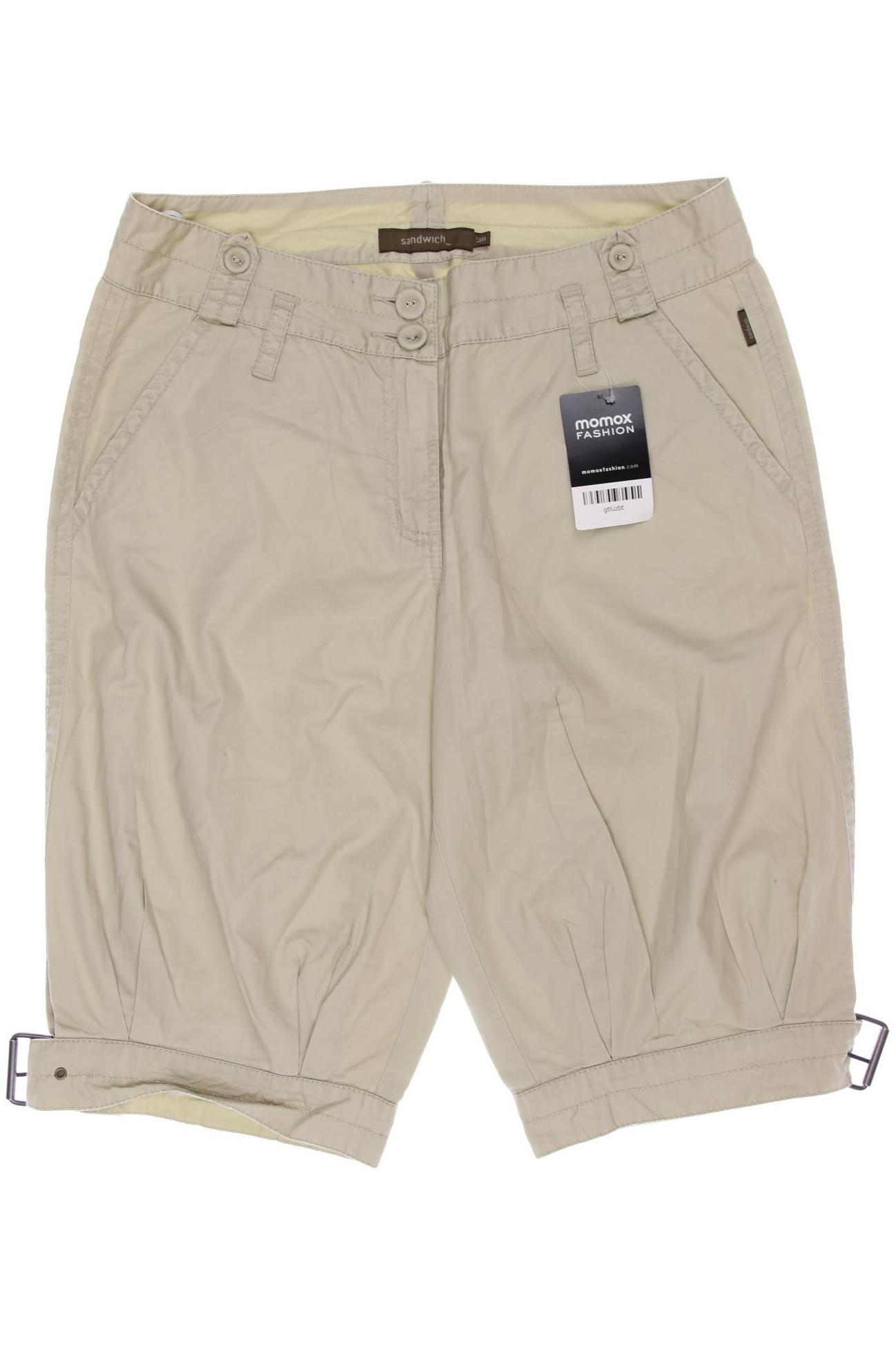 

sandwich_ Damen Shorts, cremeweiß