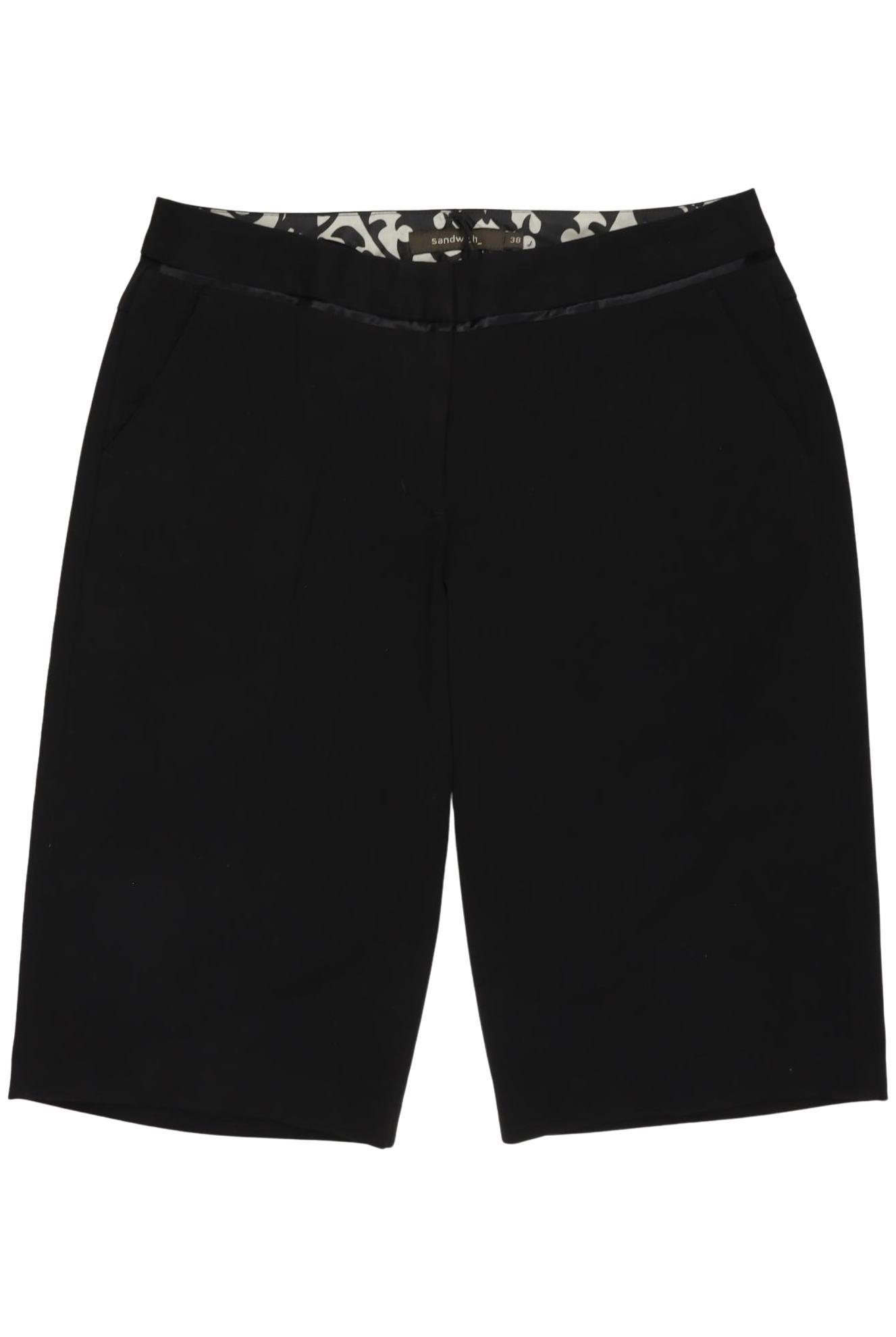Thumbnail - sandwich_ Damen Shorts, schwarz, Gr. 38