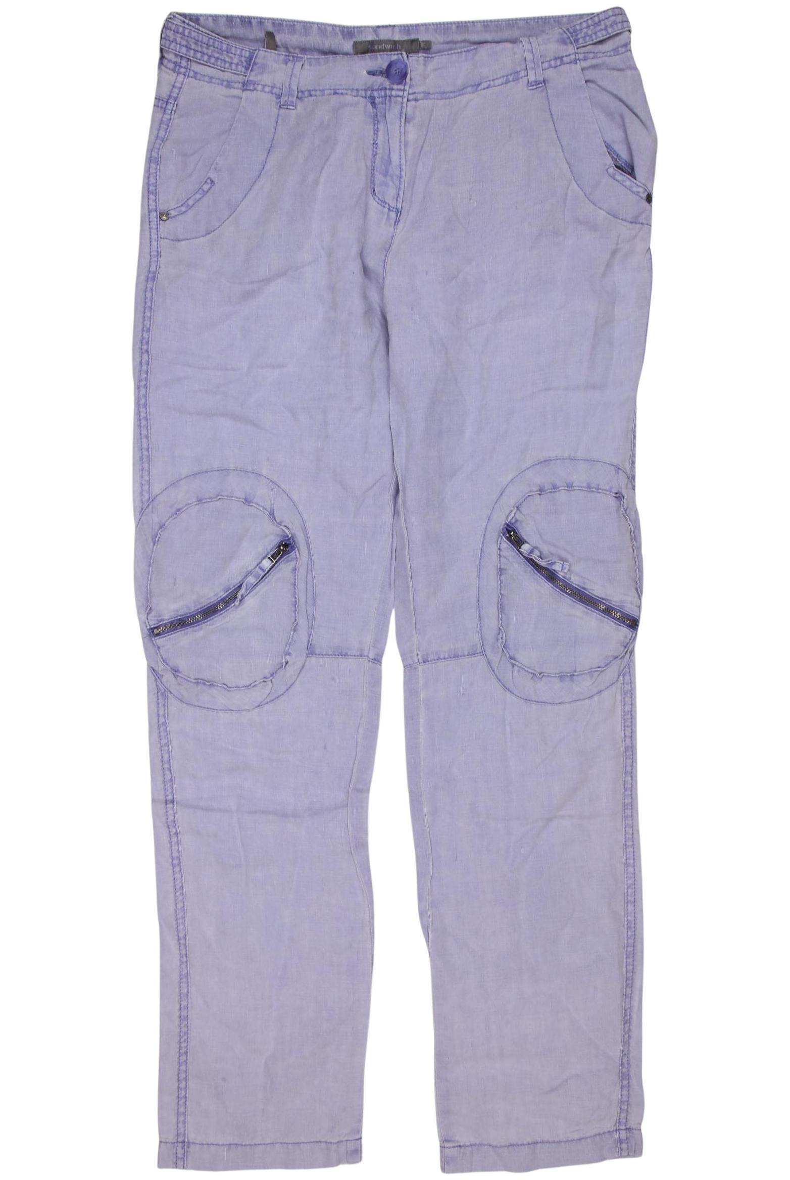 

sandwich_ Damen Stoffhose, hellblau, Gr. 36