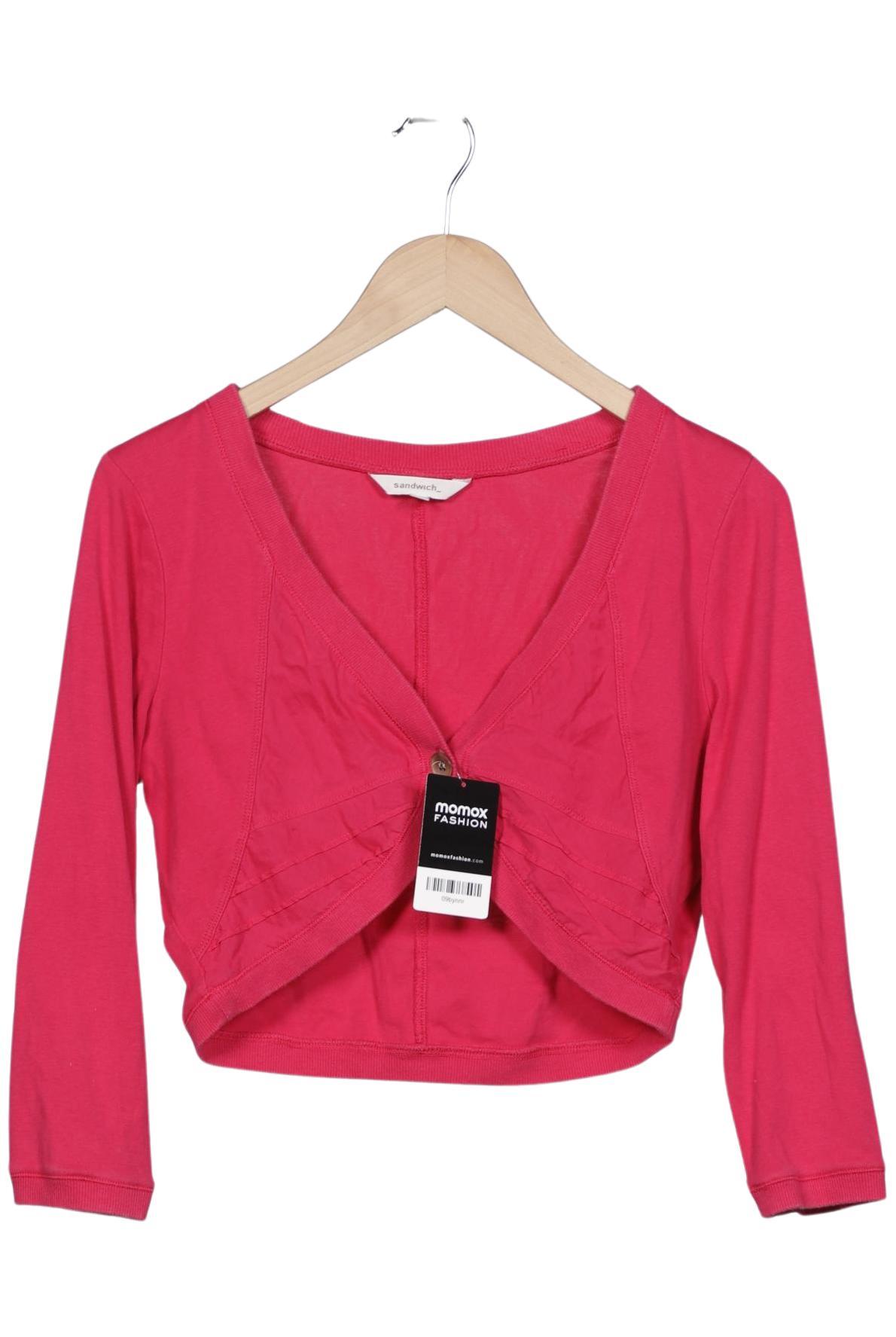 

sandwich_ Damen Strickjacke, pink, Gr. 36