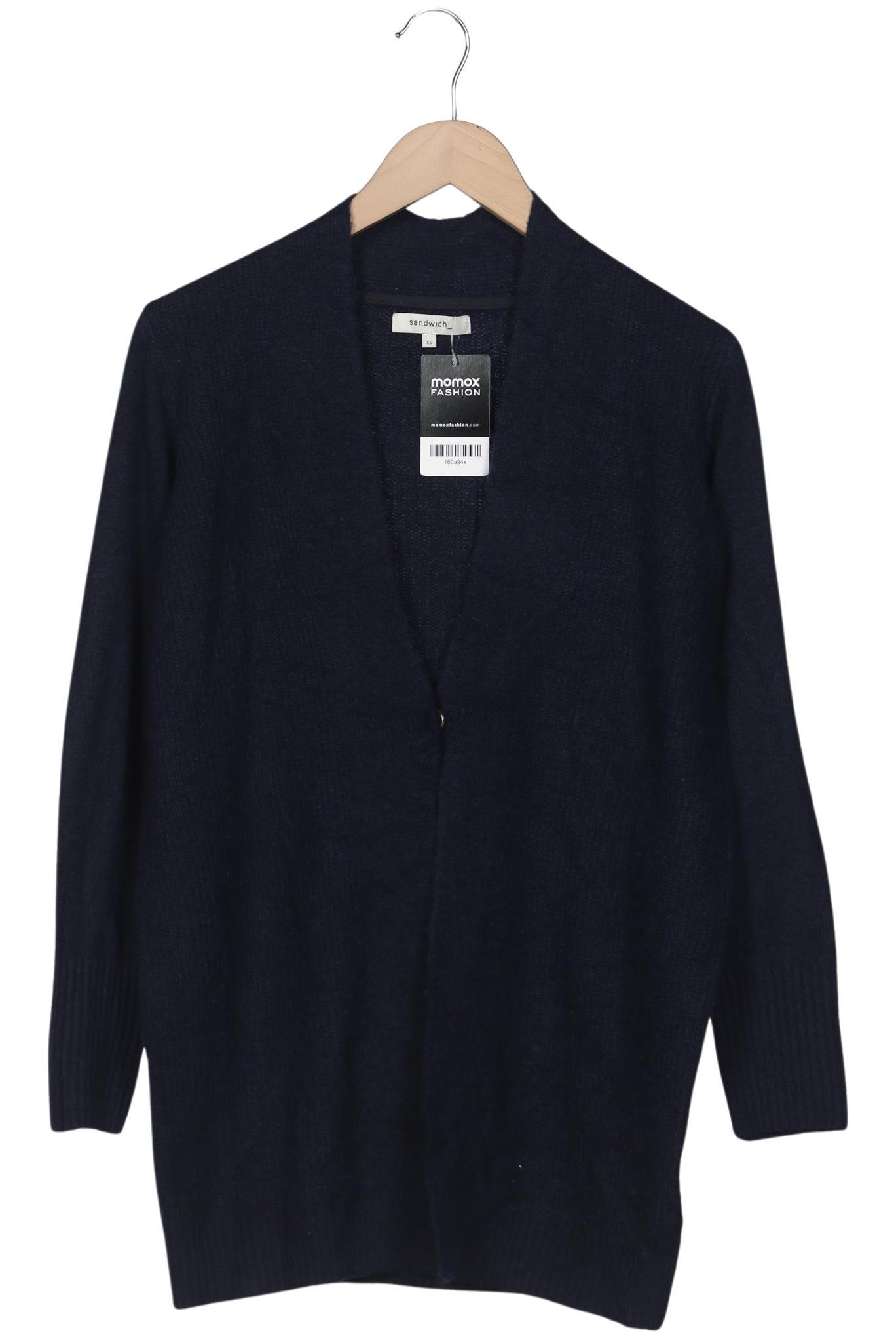 

sandwich_ Damen Strickjacke, marineblau, Gr. 34