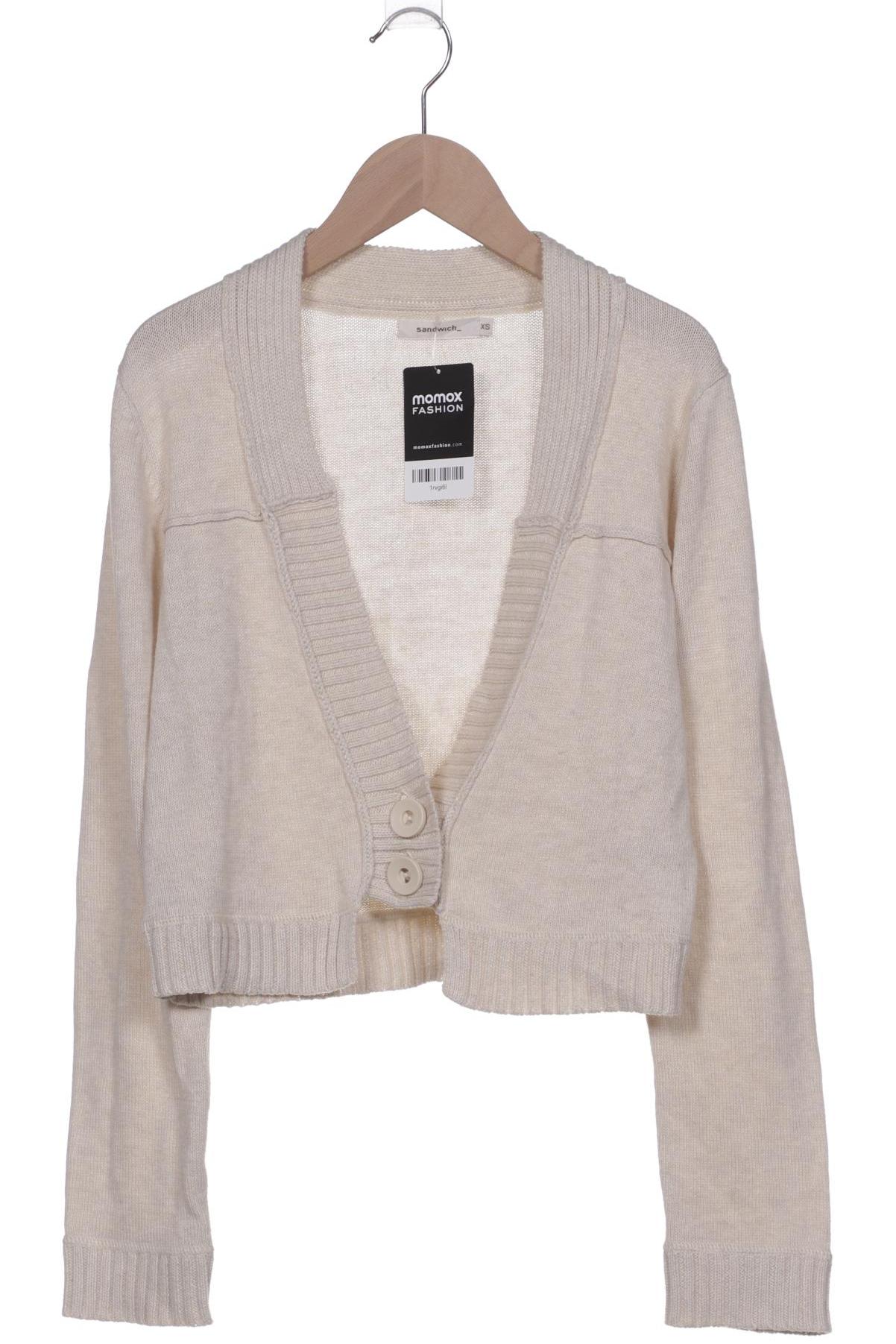 

sandwich_ Damen Strickjacke, beige, Gr. 34