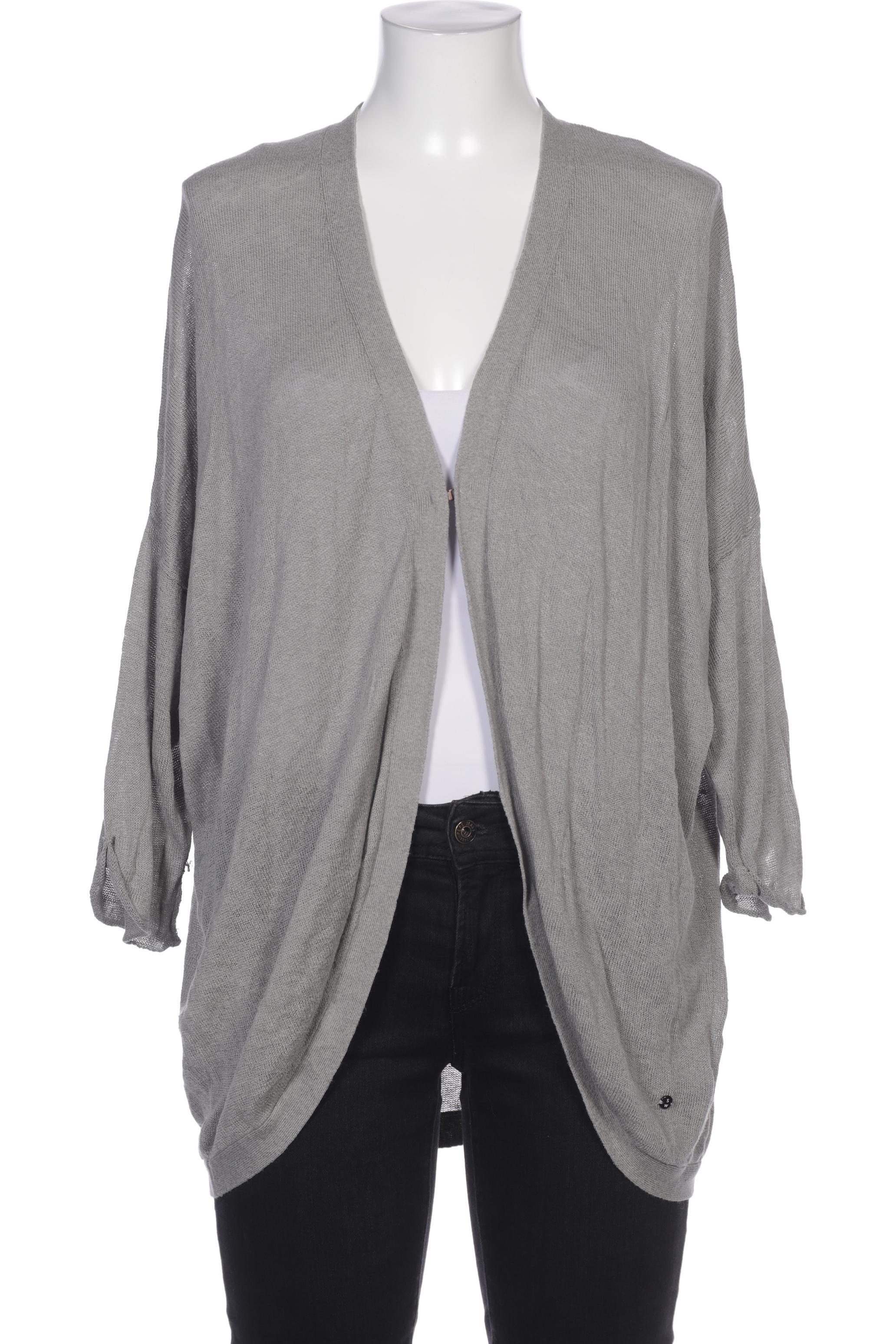 

sandwich_ Damen Strickjacke, grau, Gr. 36