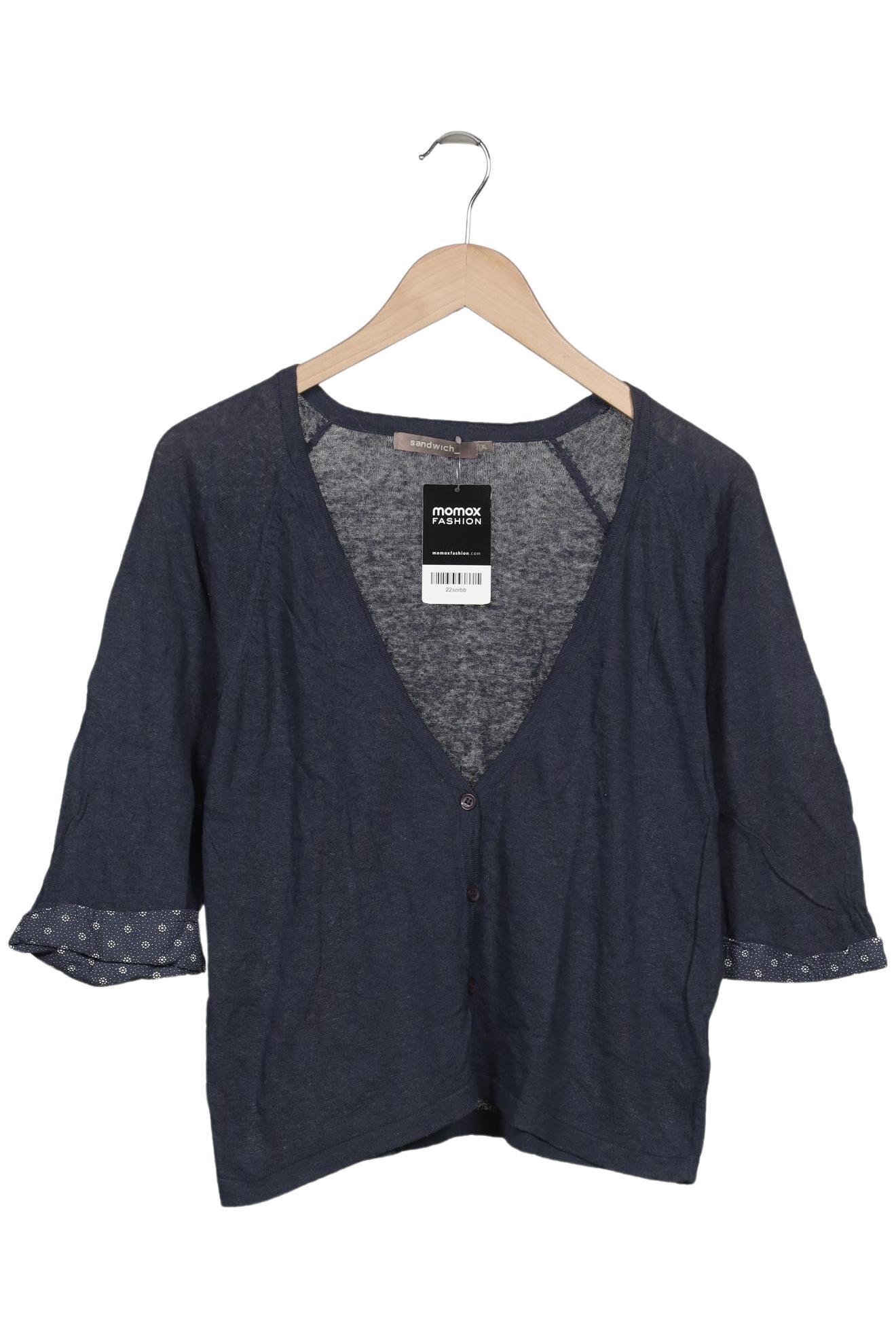 

sandwich_ Damen Strickjacke, marineblau, Gr. 44