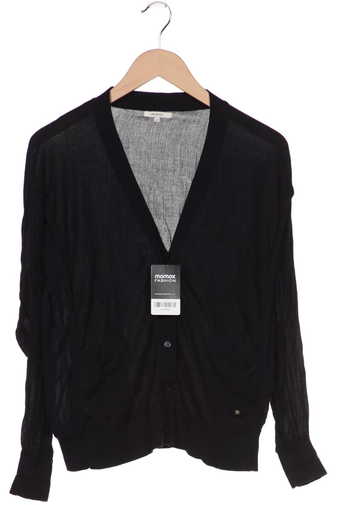 

sandwich_ Damen Strickjacke, marineblau, Gr. 38