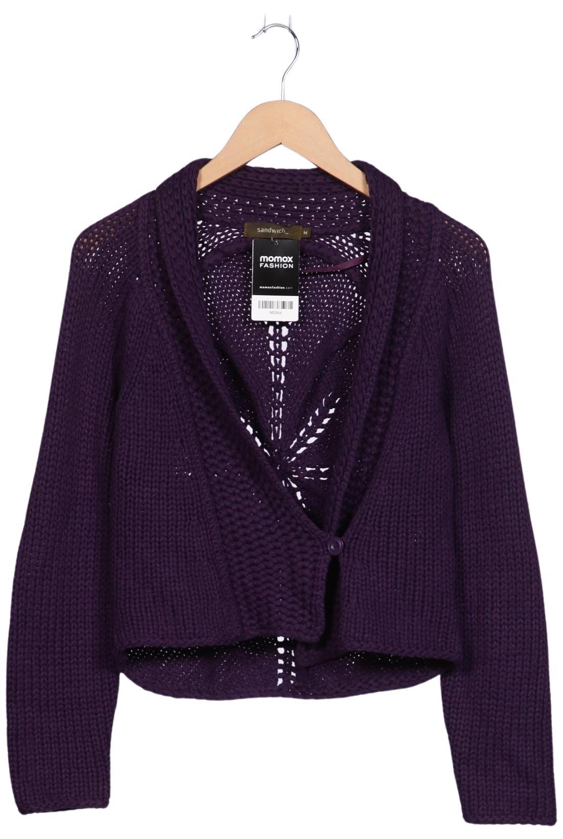 

sandwich_ Damen Strickjacke, flieder, Gr. 38