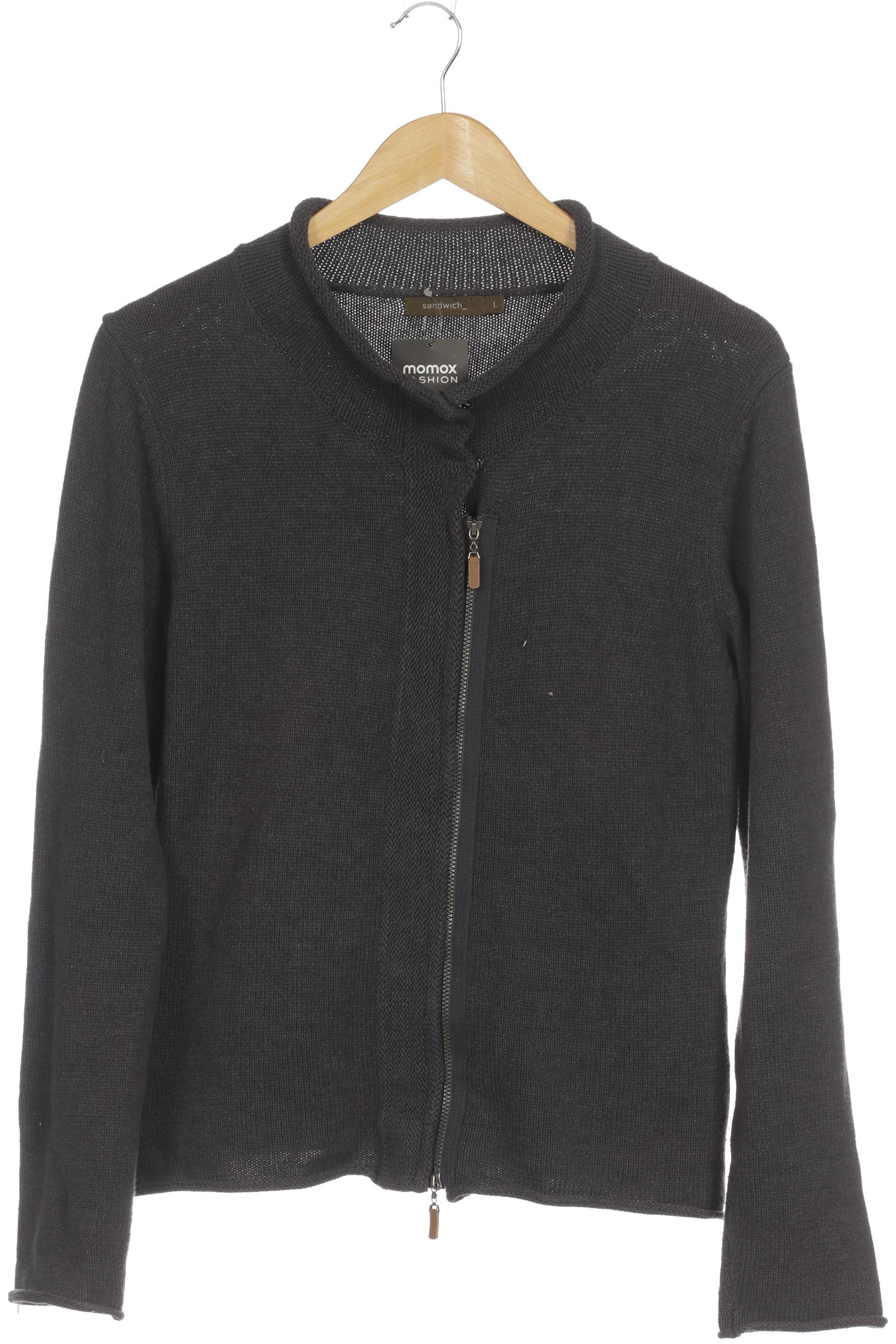 

sandwich_ Damen Strickjacke, blau, Gr.