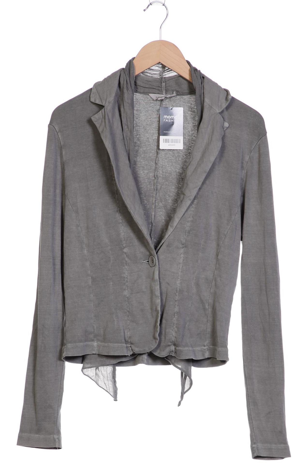 

sandwich_ Damen Strickjacke, grau, Gr. 42