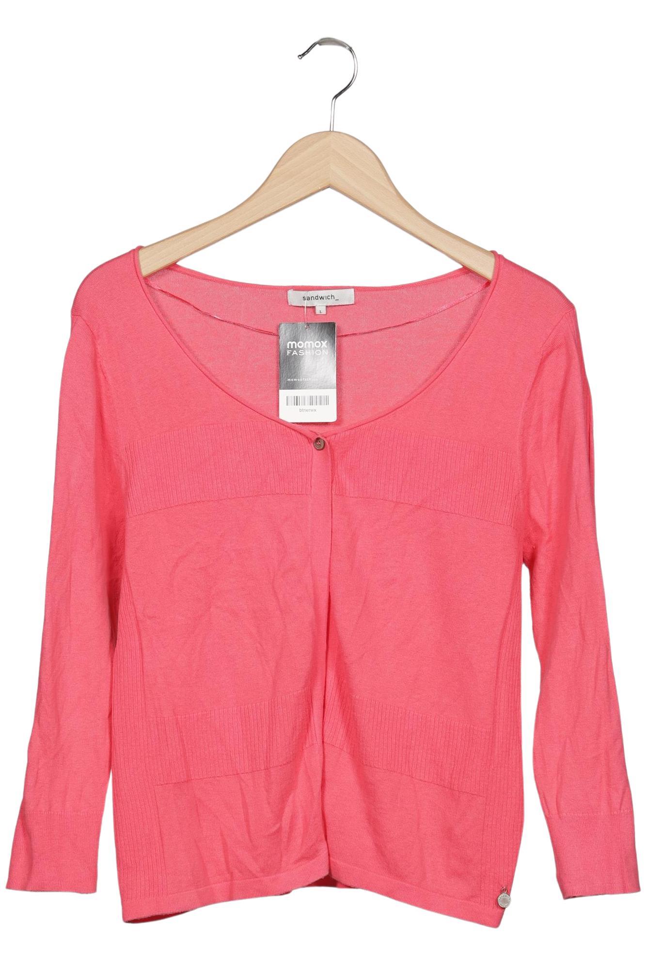 

sandwich_ Damen Strickjacke, pink, Gr. 42