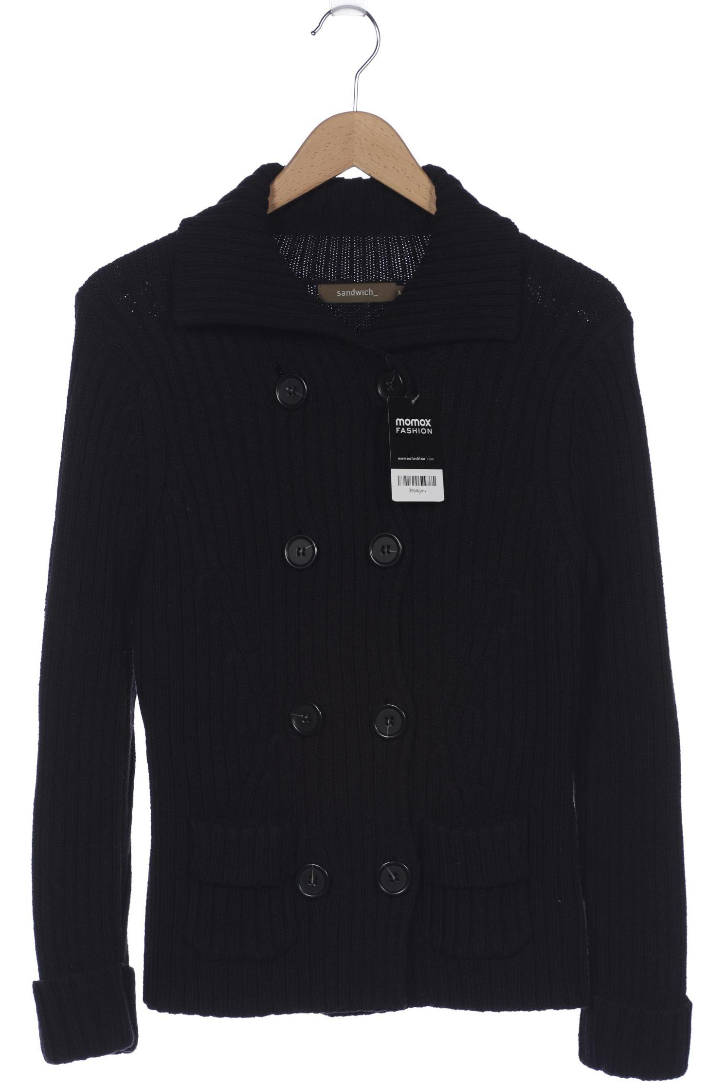 

sandwich_ Damen Strickjacke, schwarz