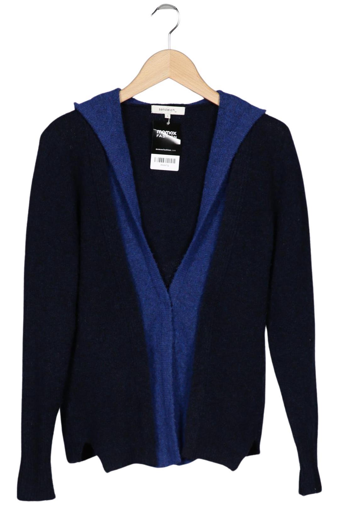 

sandwich_ Damen Strickjacke, marineblau, Gr. 36