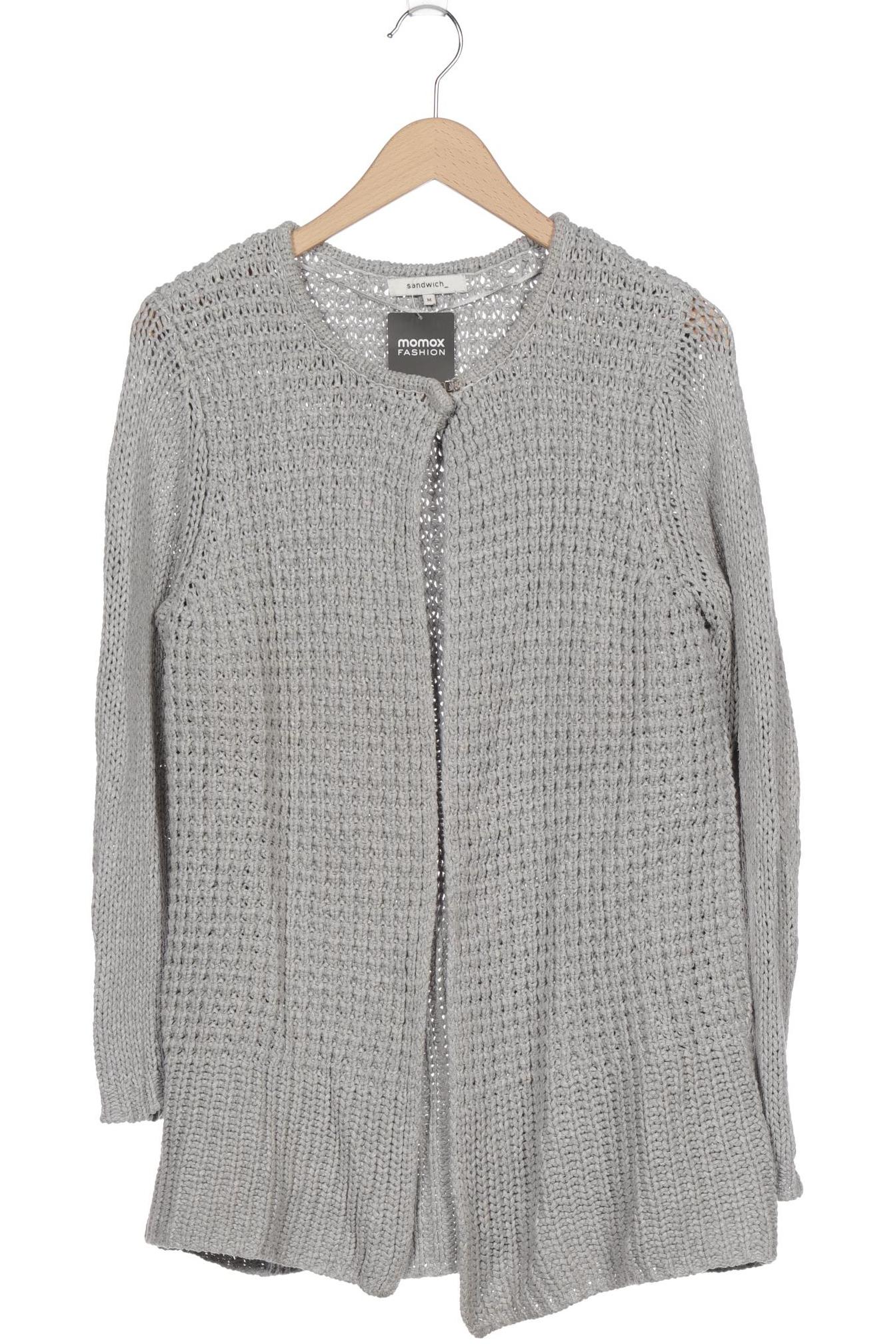 

sandwich_ Damen Strickjacke, grau