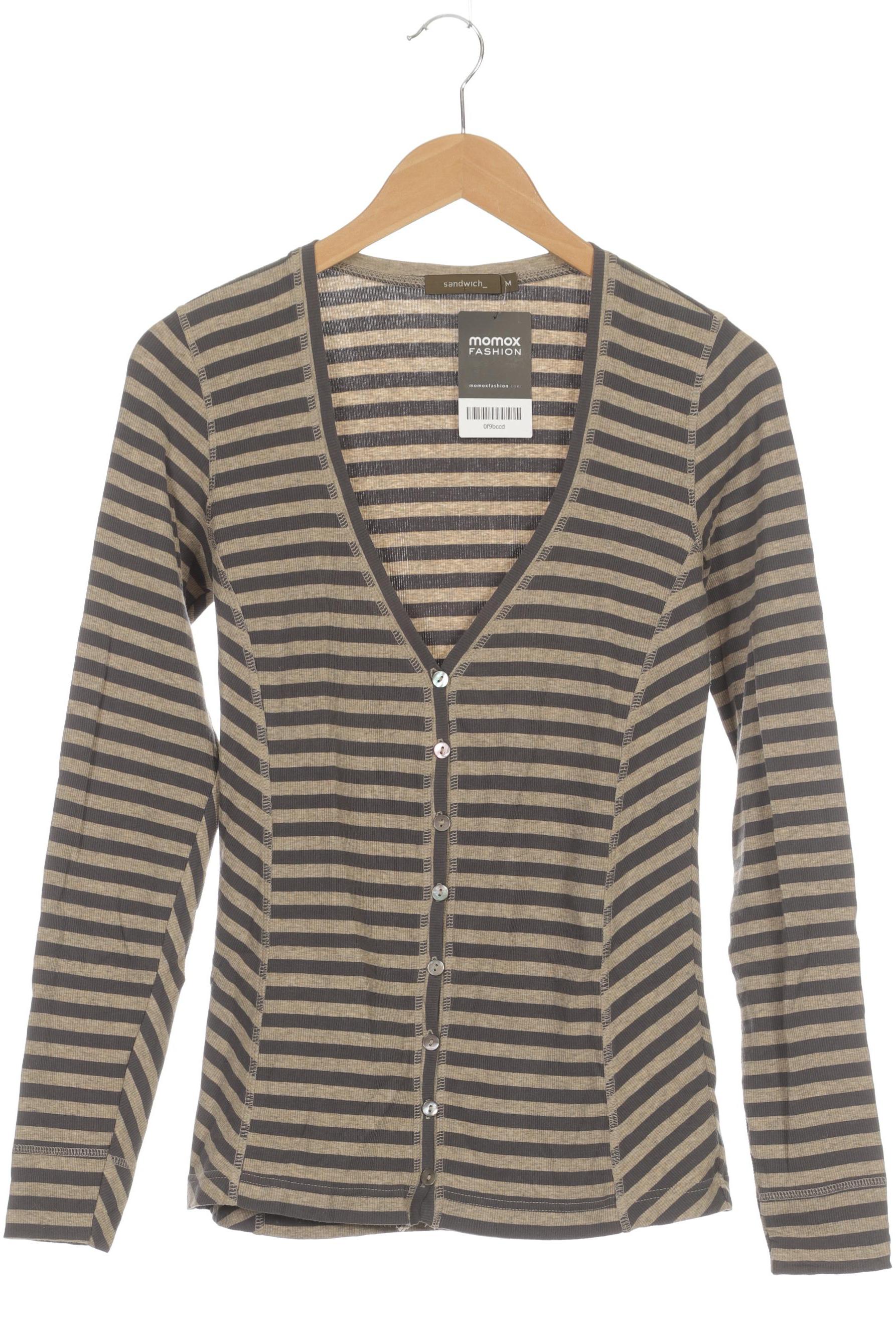 

sandwich_ Damen Strickjacke, grau, Gr. 38