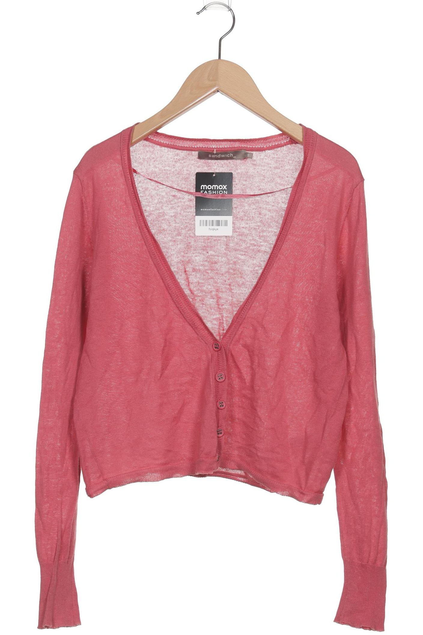 

sandwich_ Damen Strickjacke, pink, Gr. 36