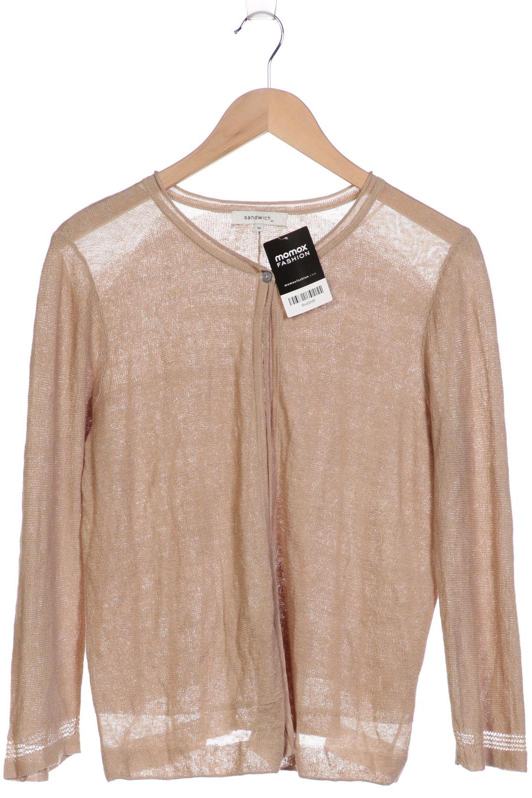 

sandwich_ Damen Strickjacke, beige, Gr. 38