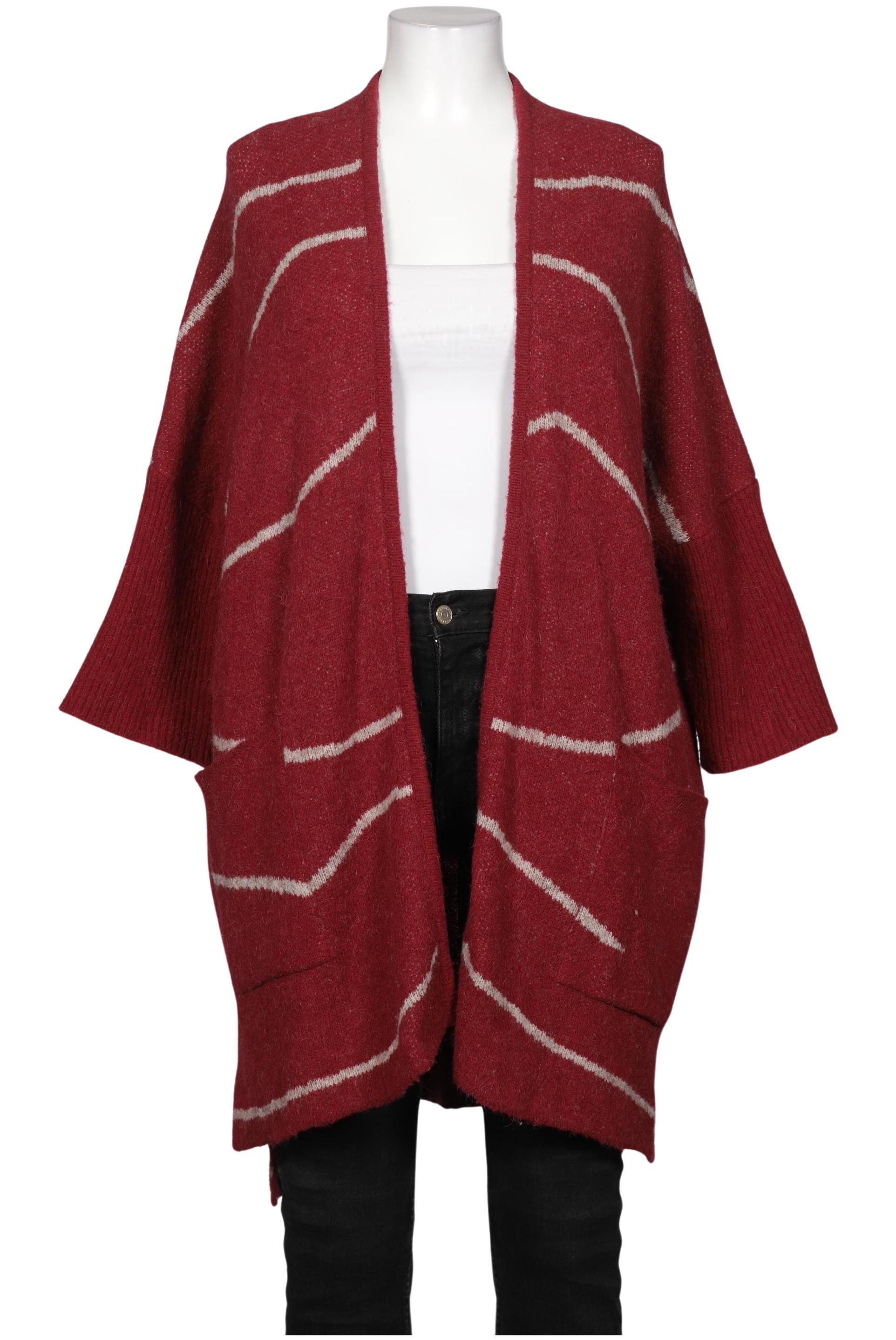 

sandwich_ Damen Strickjacke, rot, Gr. 46