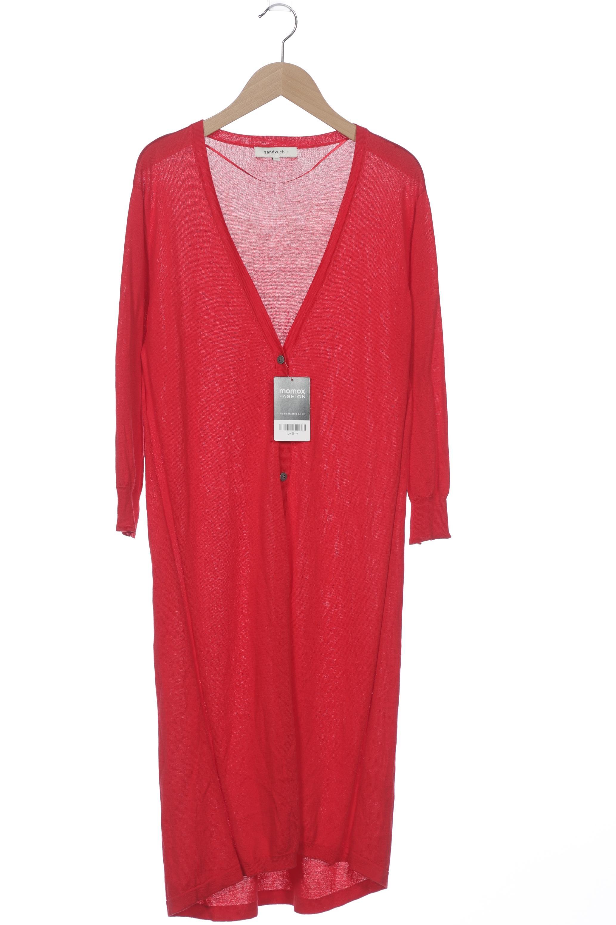 

sandwich_ Damen Strickjacke, rot, Gr. 38