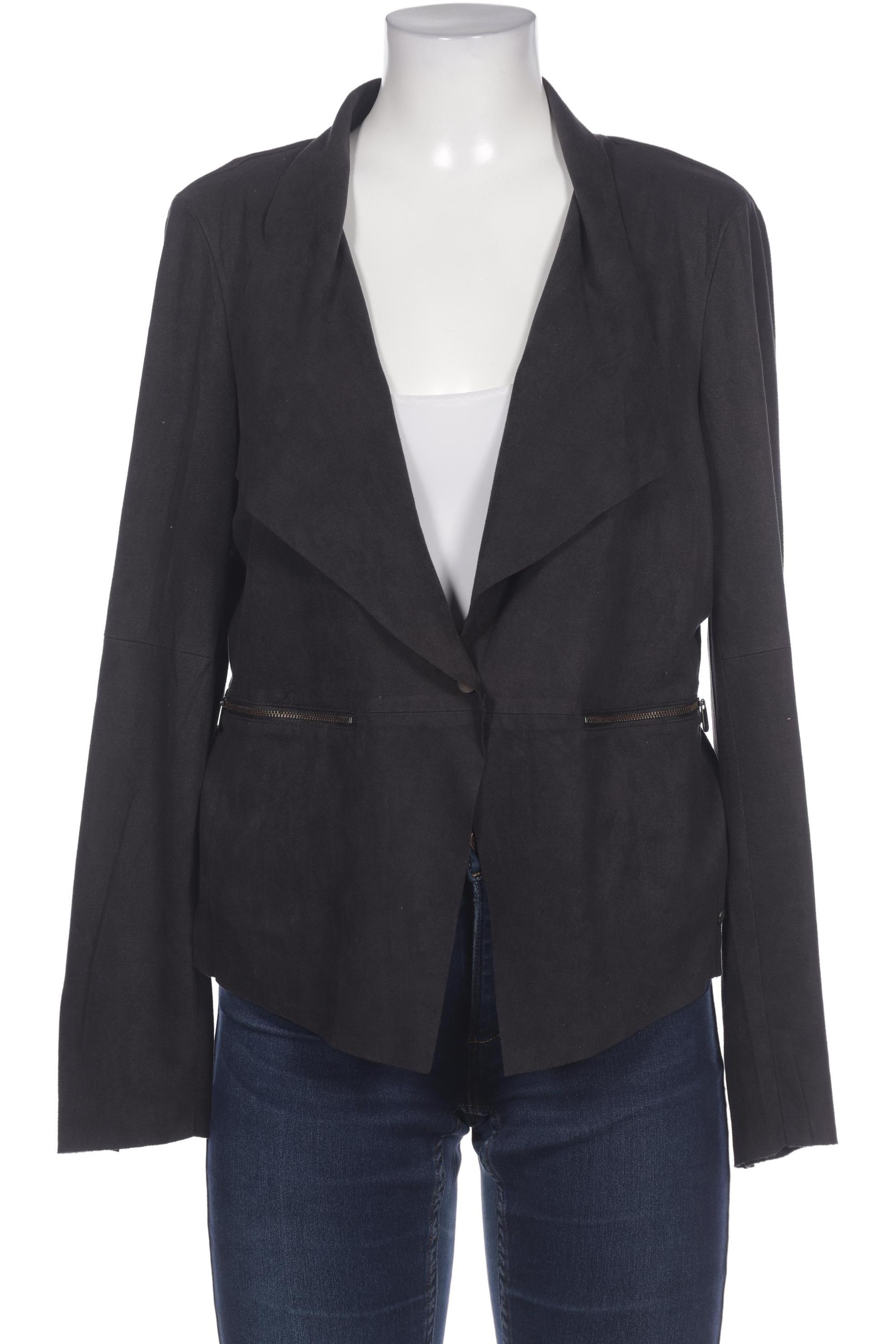 

sandwich_ Damen Strickjacke, grau, Gr. 40