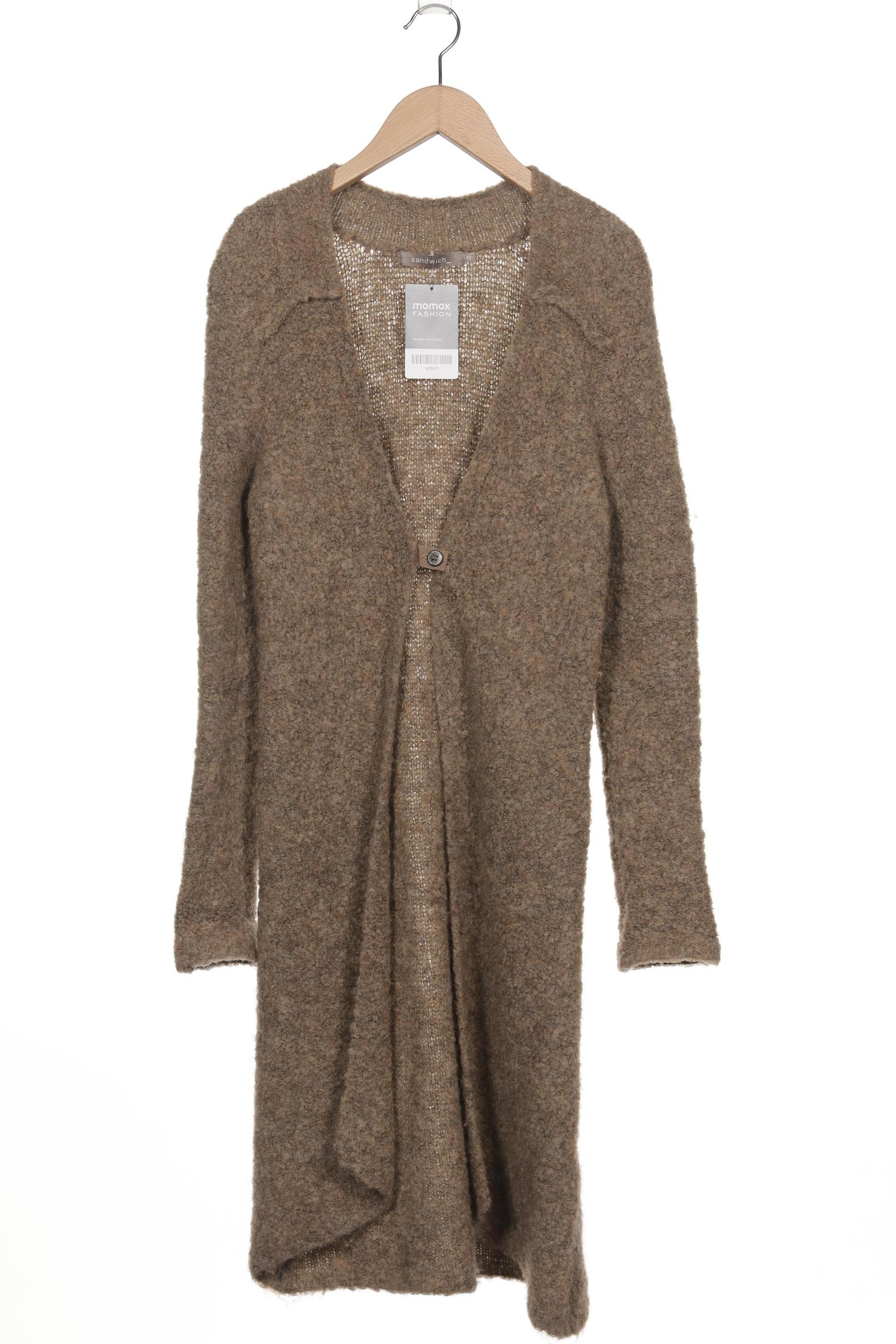

sandwich_ Damen Strickjacke, braun, Gr. 34