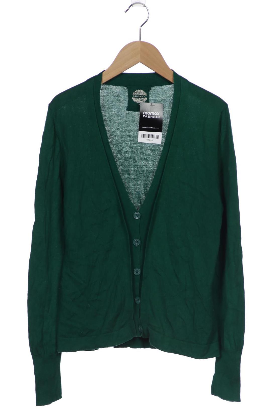 

sandwich_ Damen Strickjacke, grün