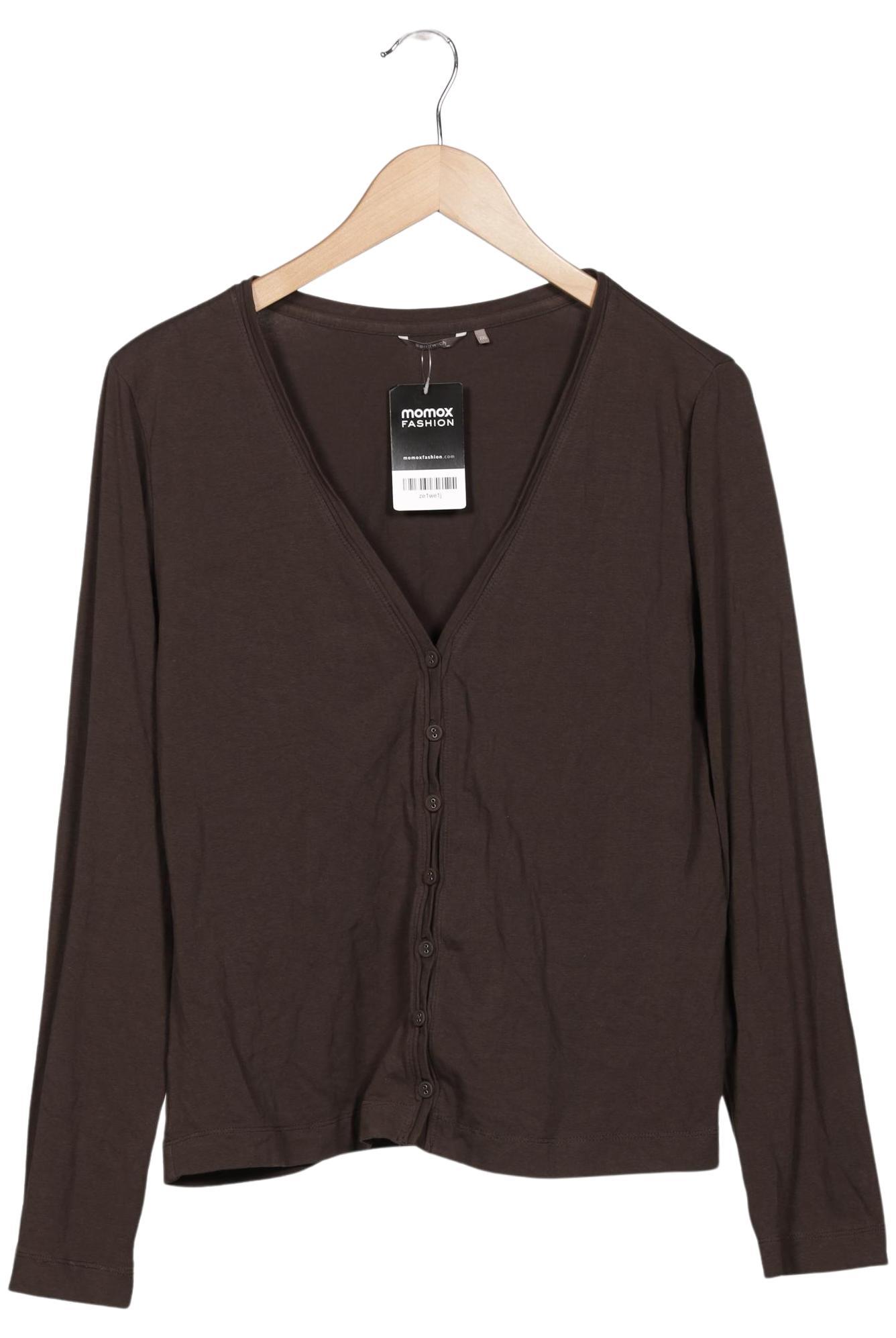 

sandwich_ Damen Strickjacke, braun, Gr. 46