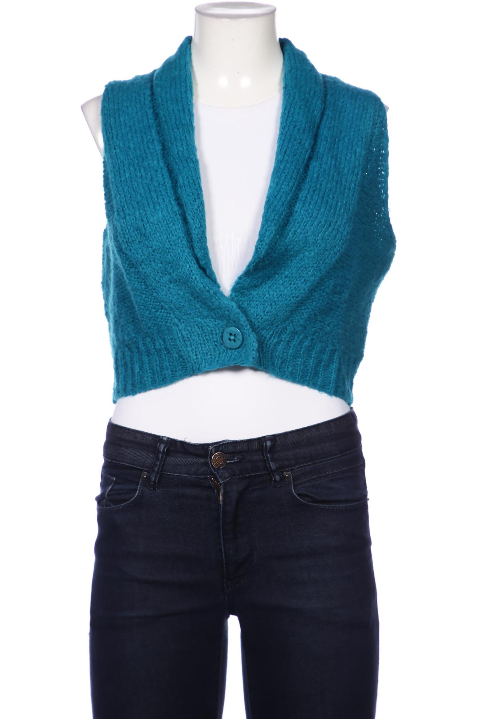 

sandwich_ Damen Strickjacke, türkis, Gr. 42