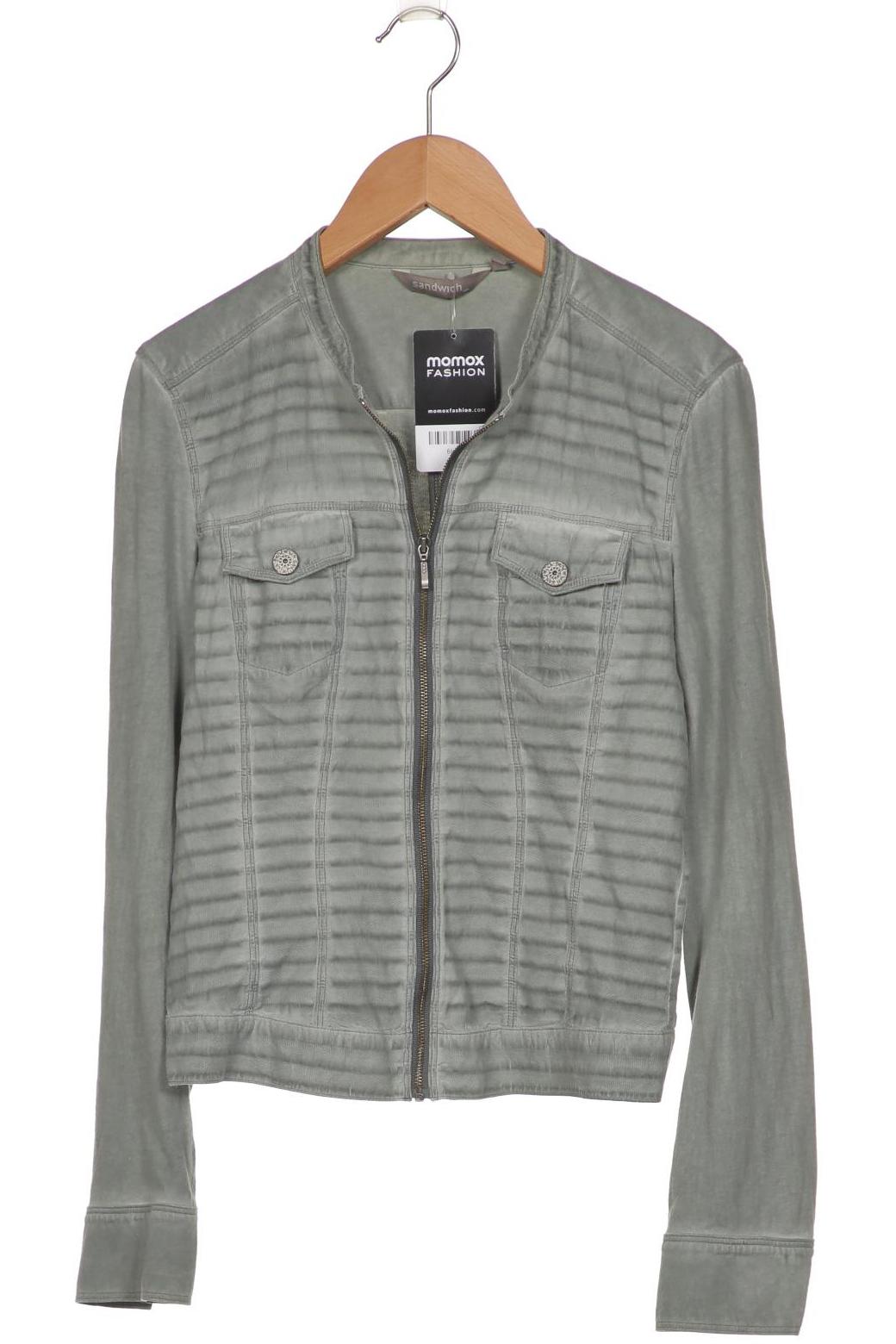 

sandwich_ Damen Strickjacke, grün