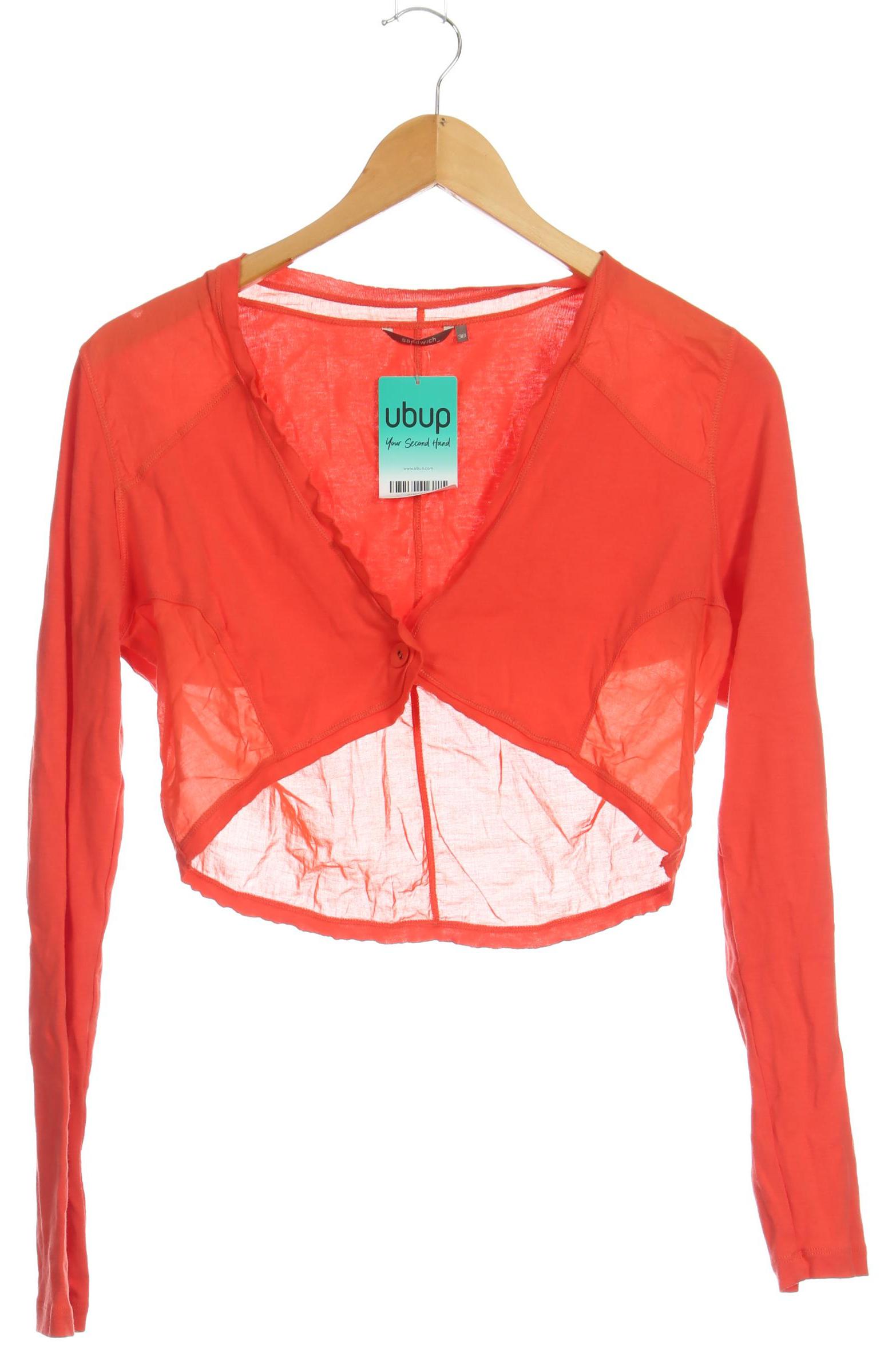 

sandwich_ Damen Strickjacke, rot, Gr. 38