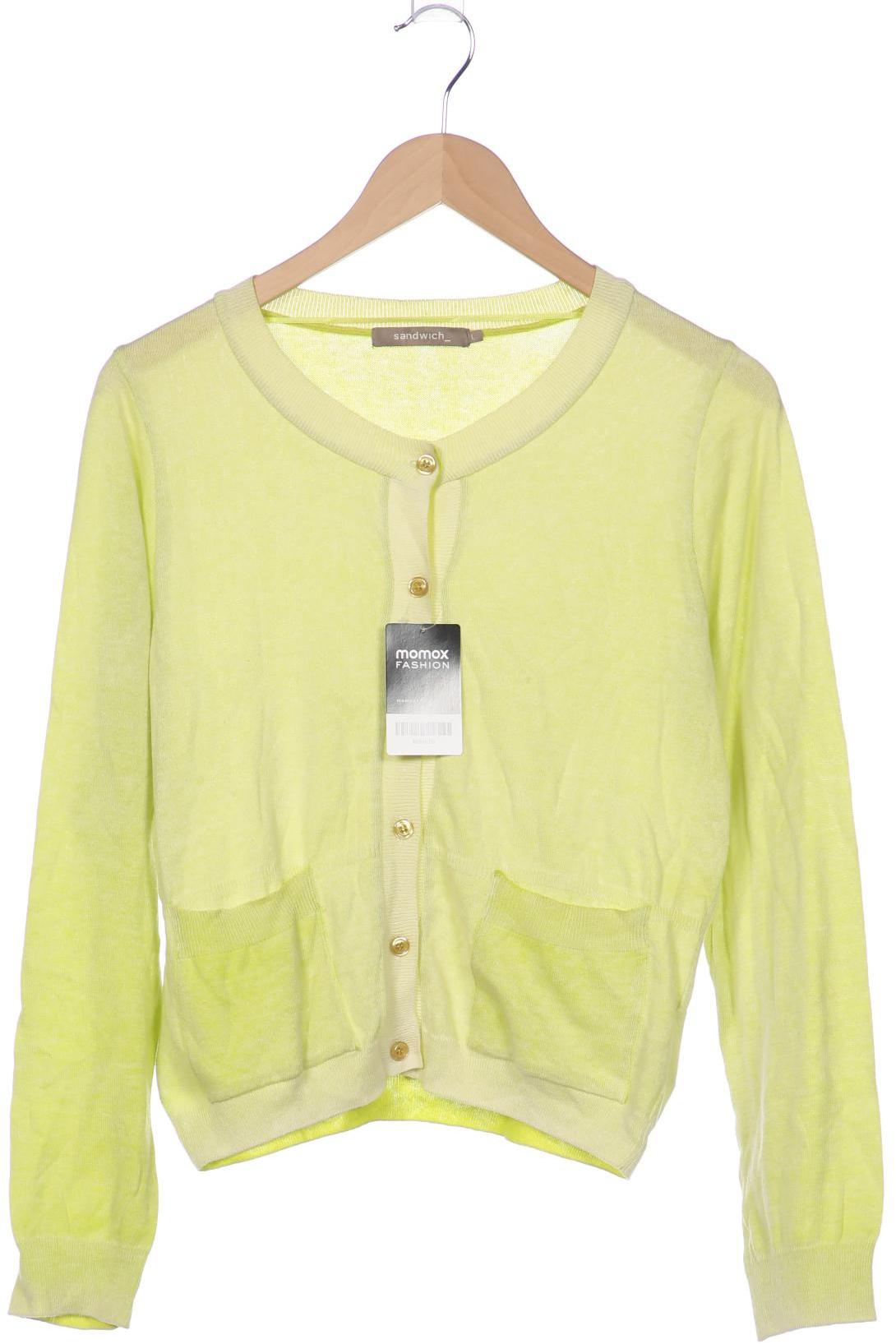 

sandwich_ Damen Strickjacke, hellgrün, Gr. 42