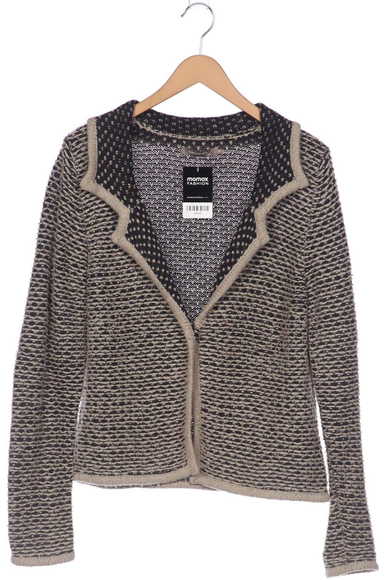 

sandwich_ Damen Strickjacke, braun, Gr. 44