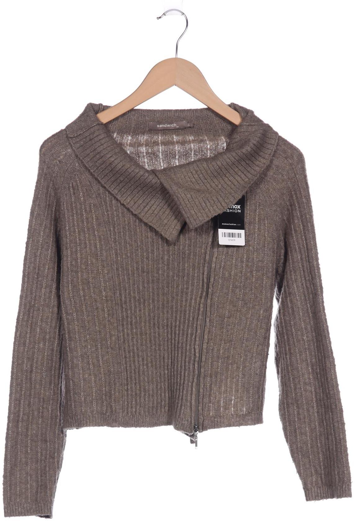 

sandwich_ Damen Strickjacke, grün, Gr. 42
