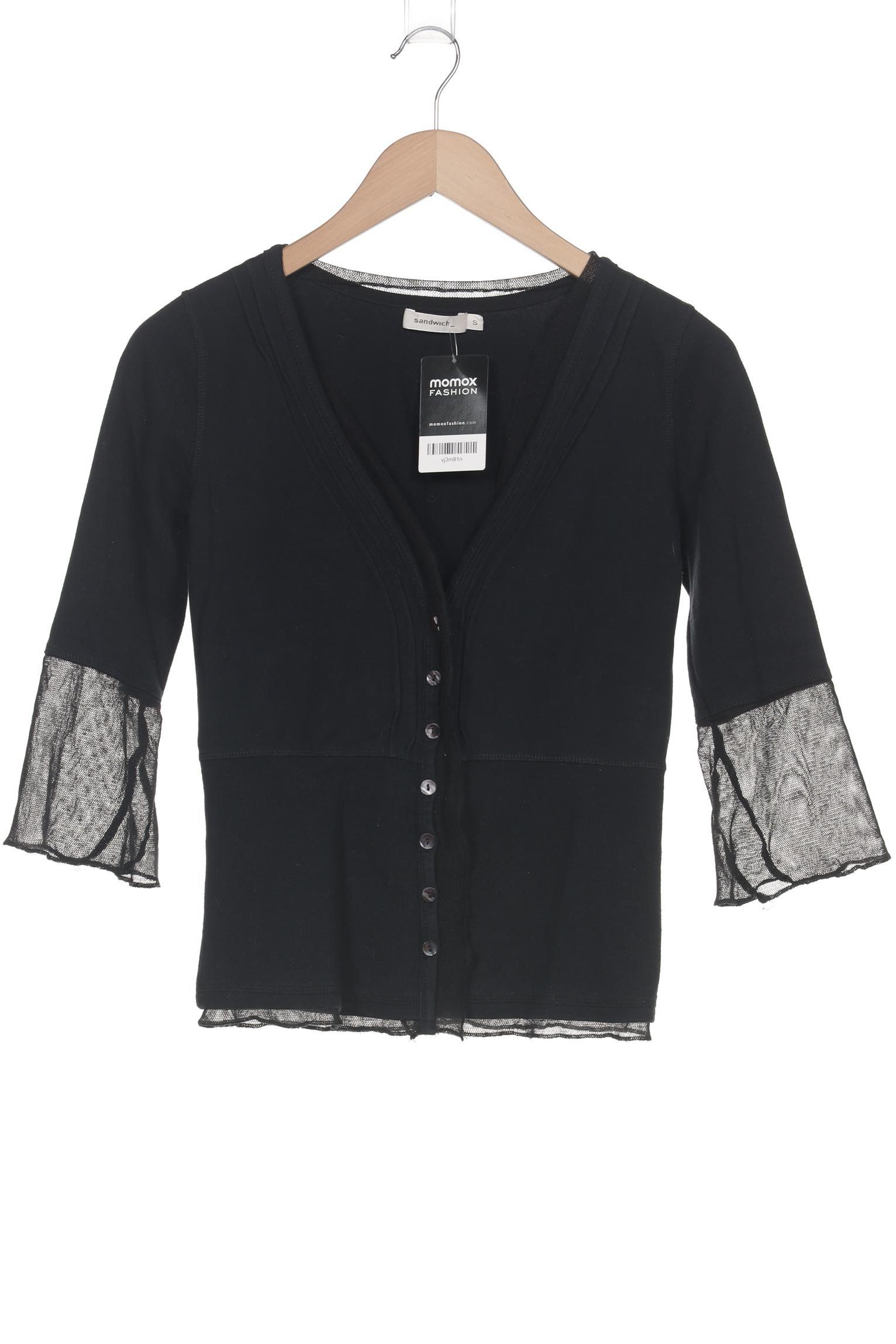 

sandwich_ Damen Strickjacke, marineblau, Gr. 36