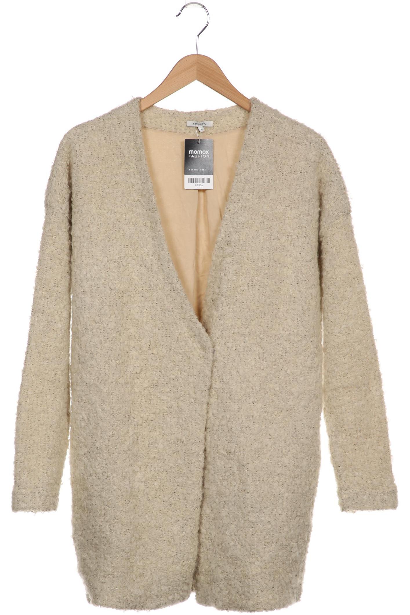 

sandwich_ Damen Strickjacke, beige, Gr. 42