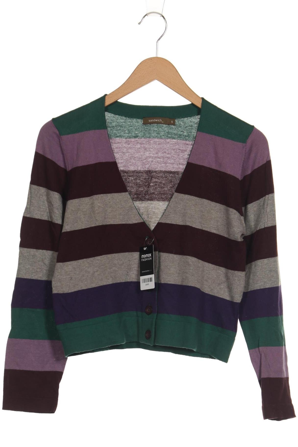 

sandwich_ Damen Strickjacke, mehrfarbig, Gr. 36