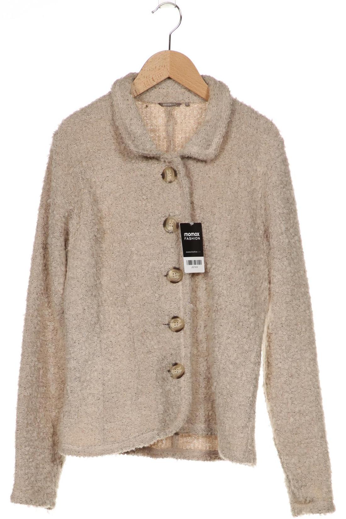 

sandwich_ Damen Strickjacke, beige