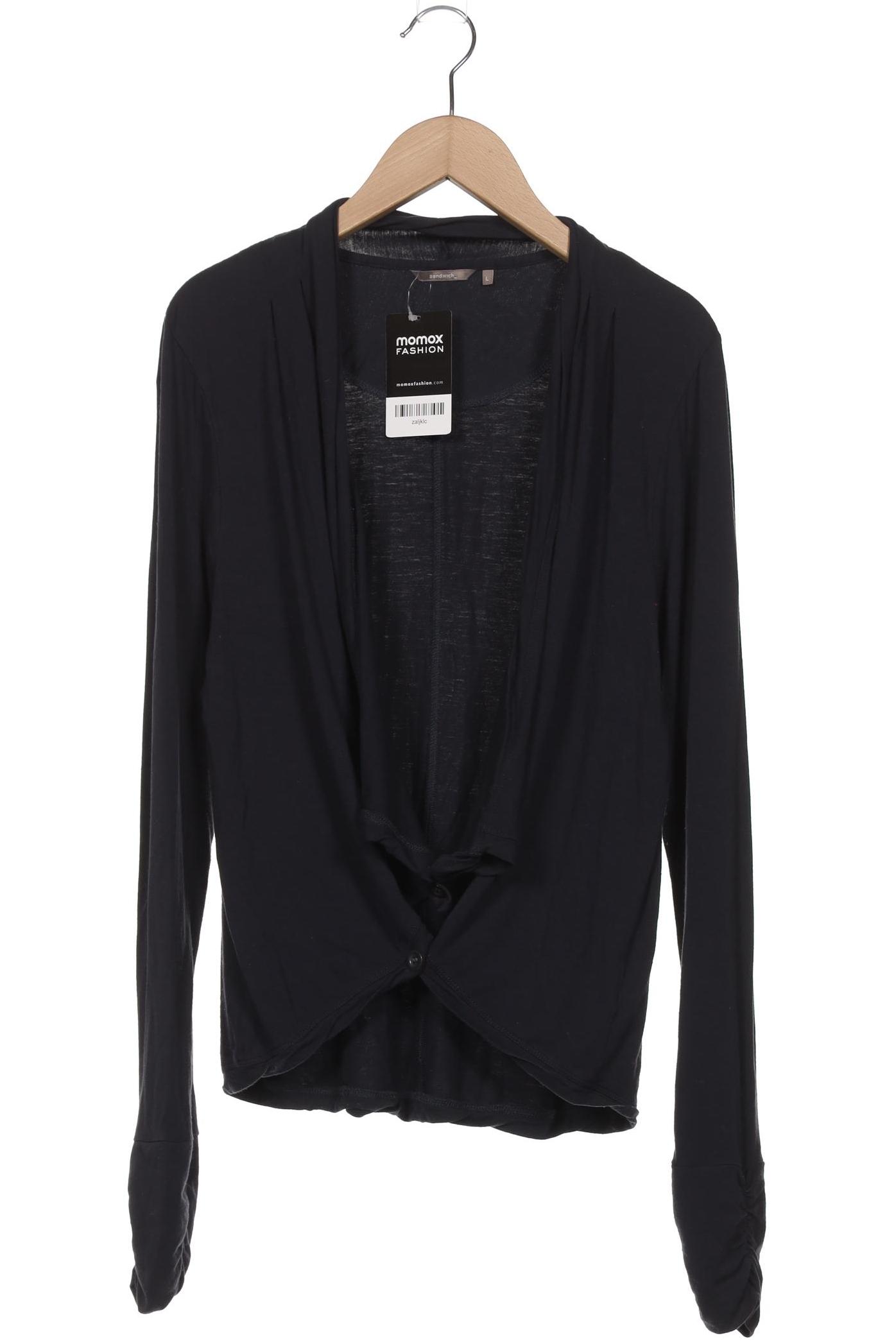 

sandwich_ Damen Strickjacke, schwarz, Gr. 42