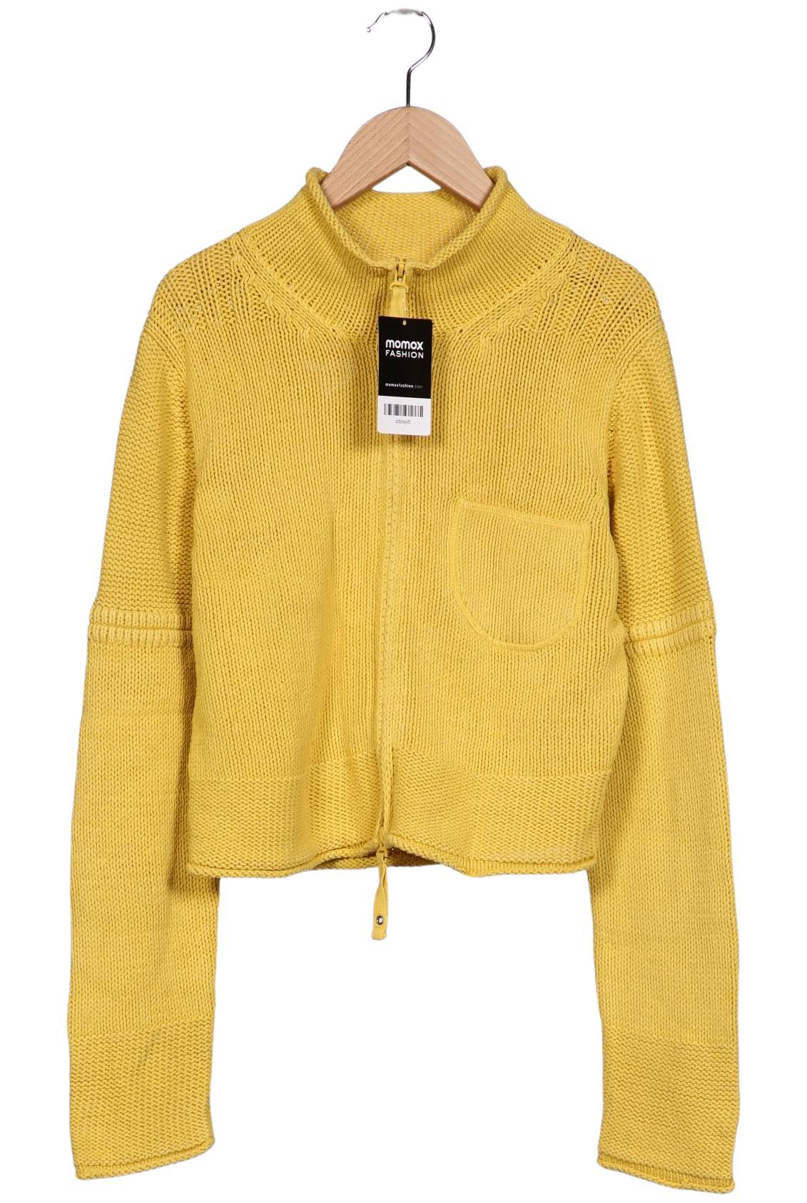 

sandwich_ Damen Strickjacke, gelb, Gr. 38