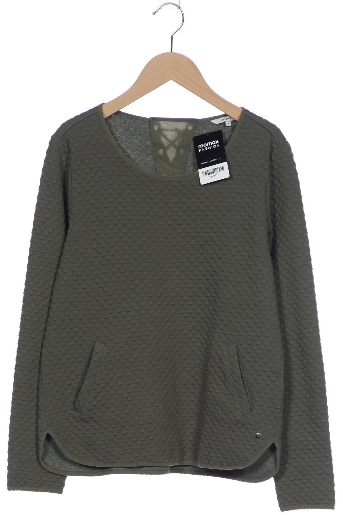 

sandwich_ Damen Sweatshirt, grün, Gr. 36